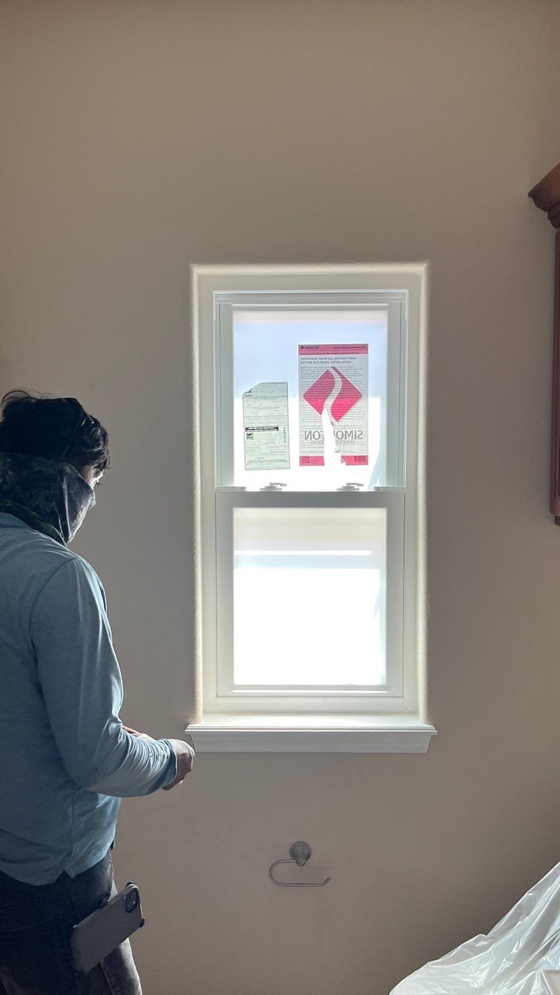Curved Trim Windows by Bayfront Roofing and Construction