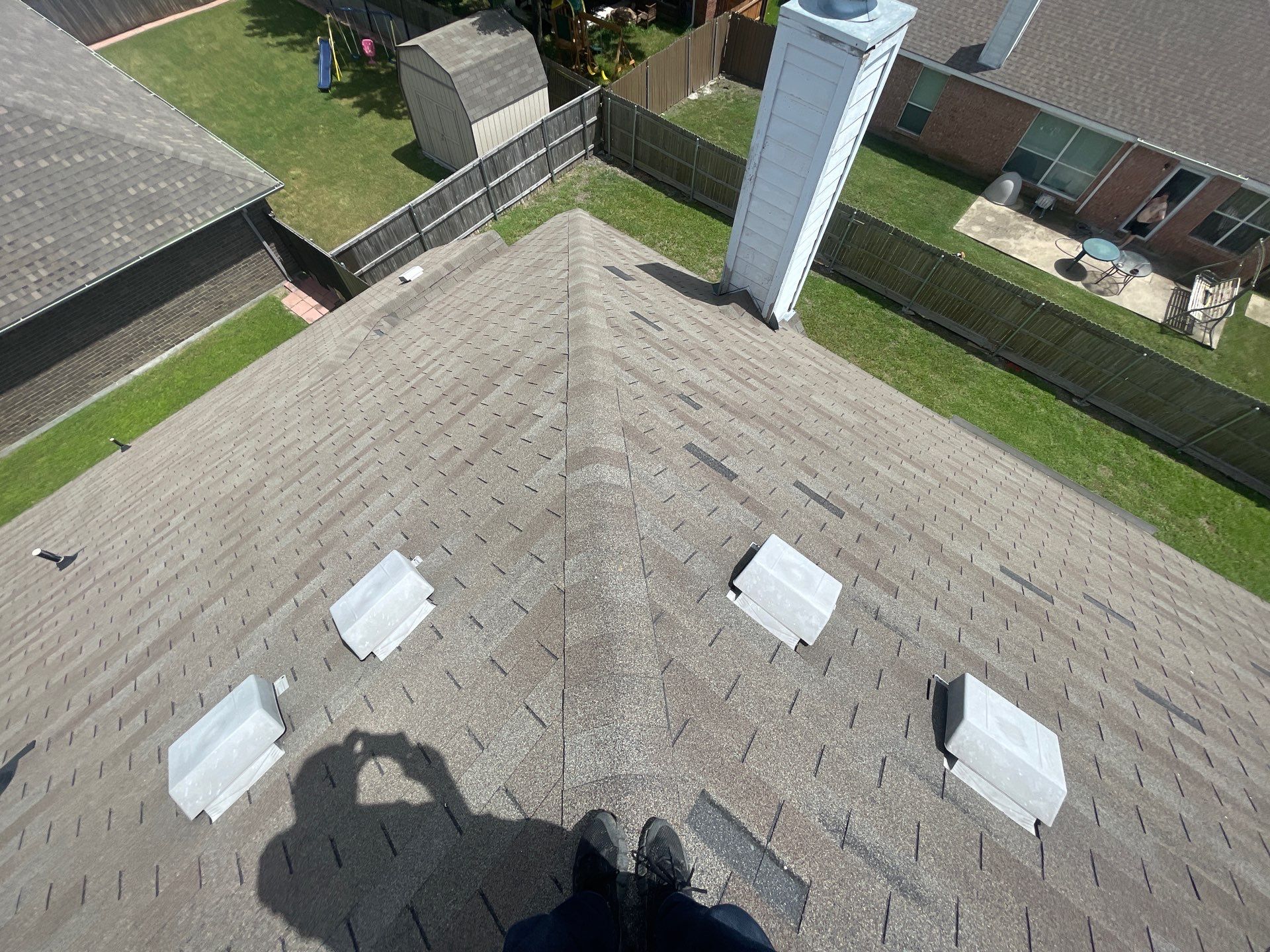 Project in Crandall by Zeus Exteriors