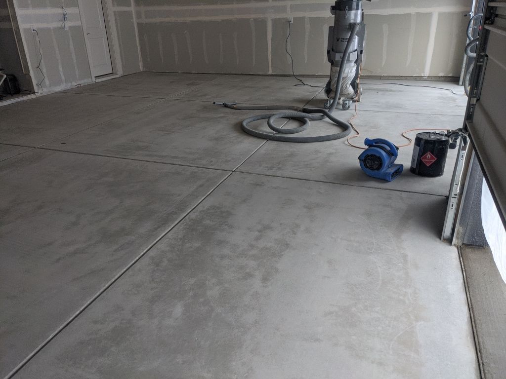 Garage Transformation using Silver Creek by Croc Coatings, LLC