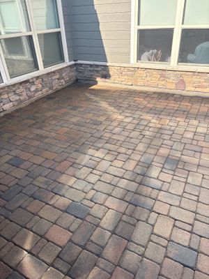 Pavers using TopSeal and Concrete Sealant