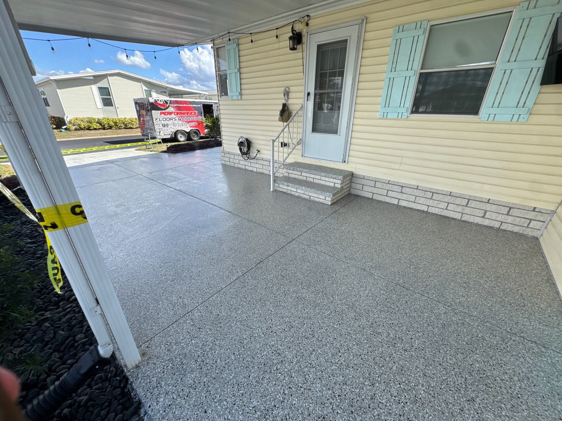 Ultimate Curb Appeal: Cabin Fever Driveway Overhaul by Performance Floors & Coating