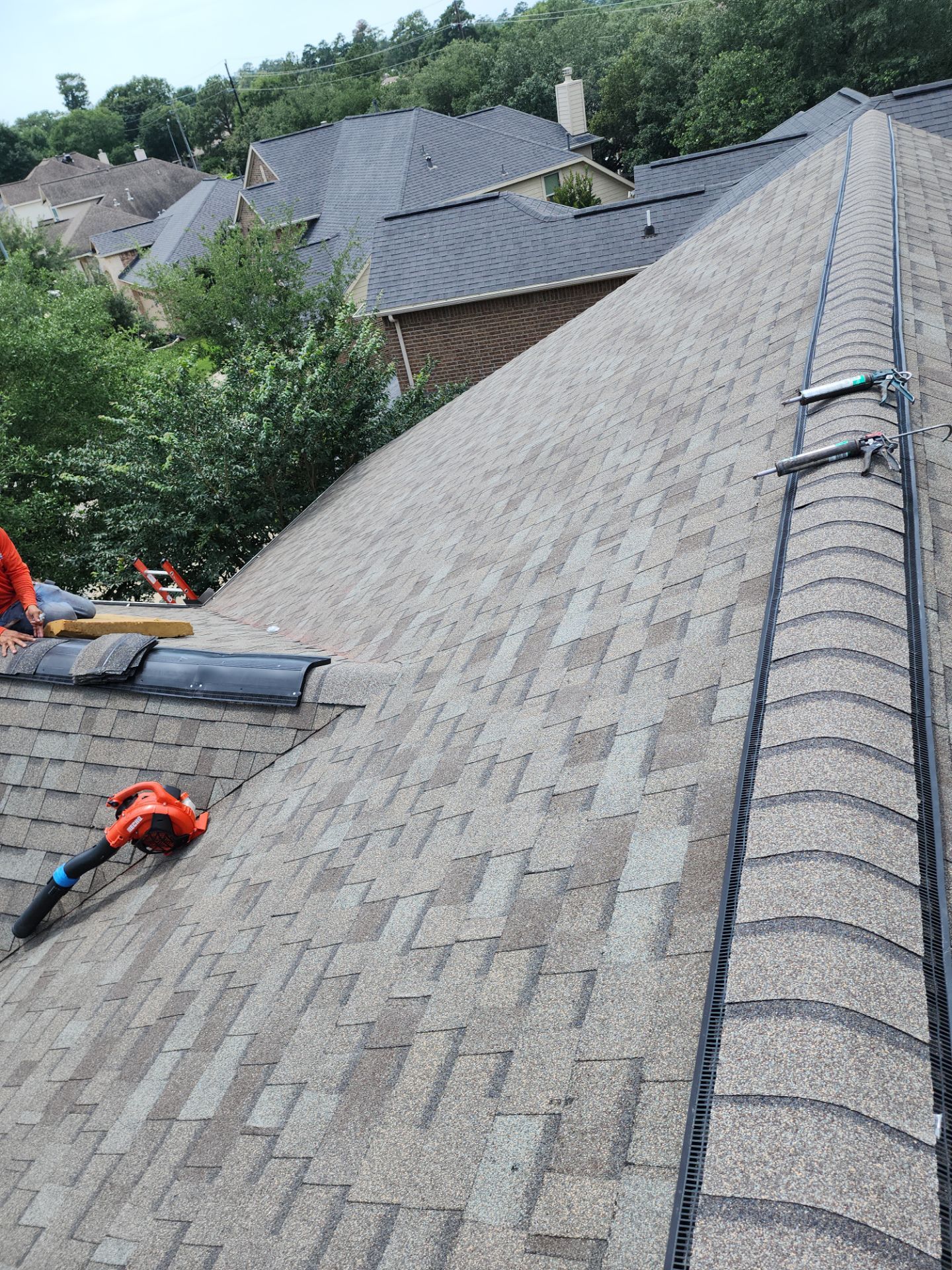 Residential Roofing Repair using Owen's Corning Duration (Lifetime) Shingles by Roof Repair Services LLC