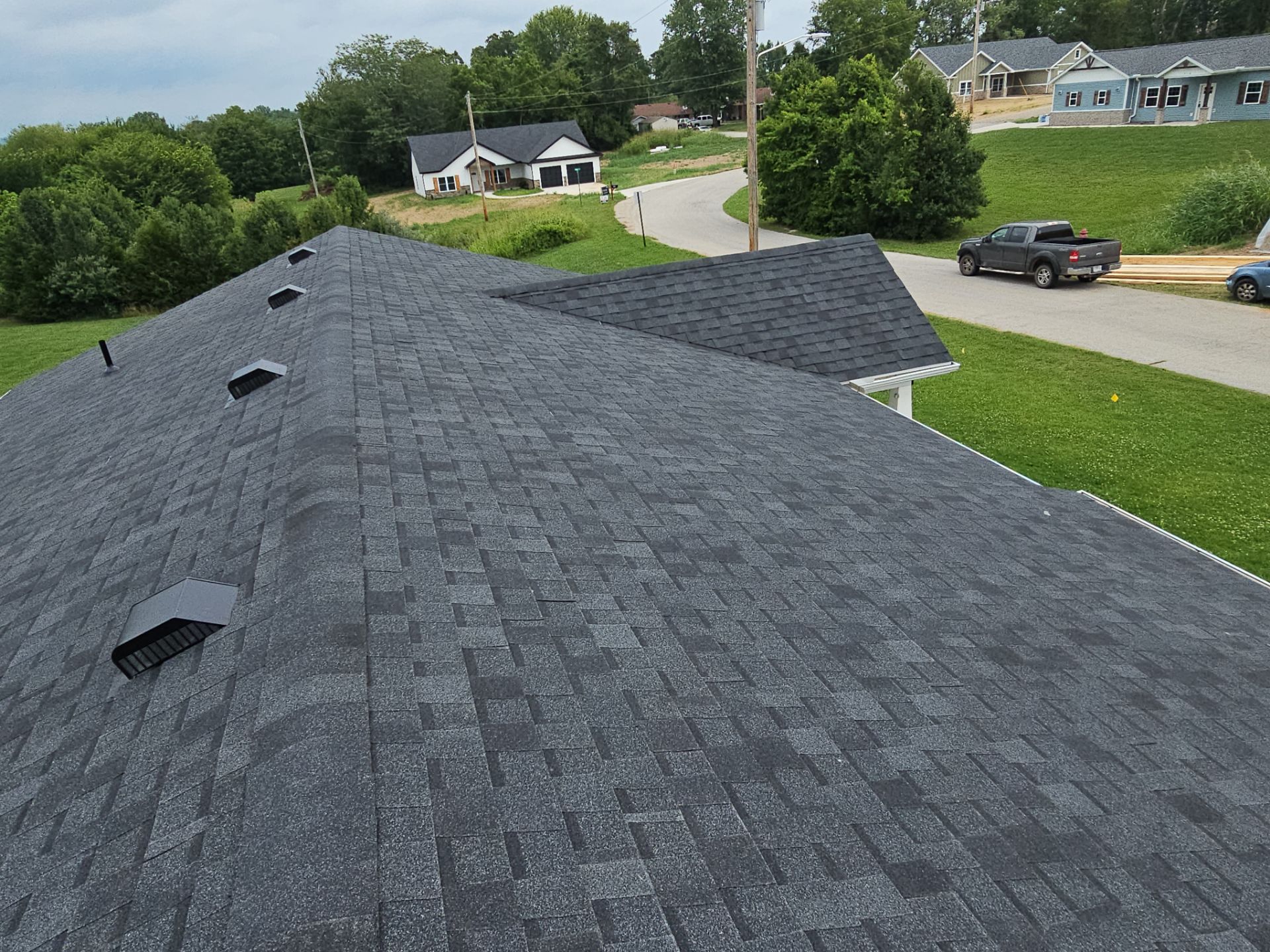Residential Roofing Install - Atlas Pinnacle Pristine W/ Scotchguard - Color Black Shadow  by Titan Commercial & Residential Roofing 
