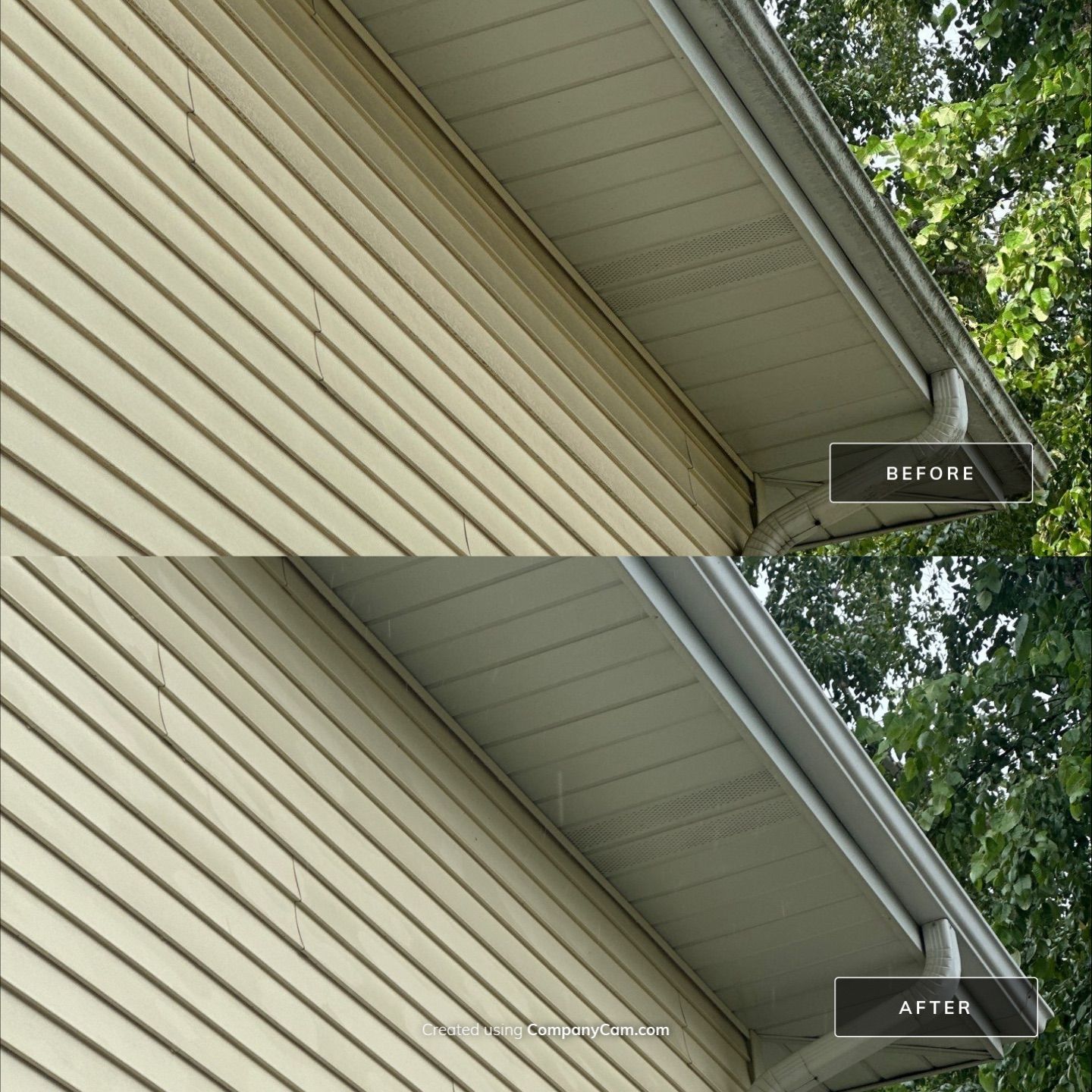 Project in Bartlett by Simmons Power & Soft Washing