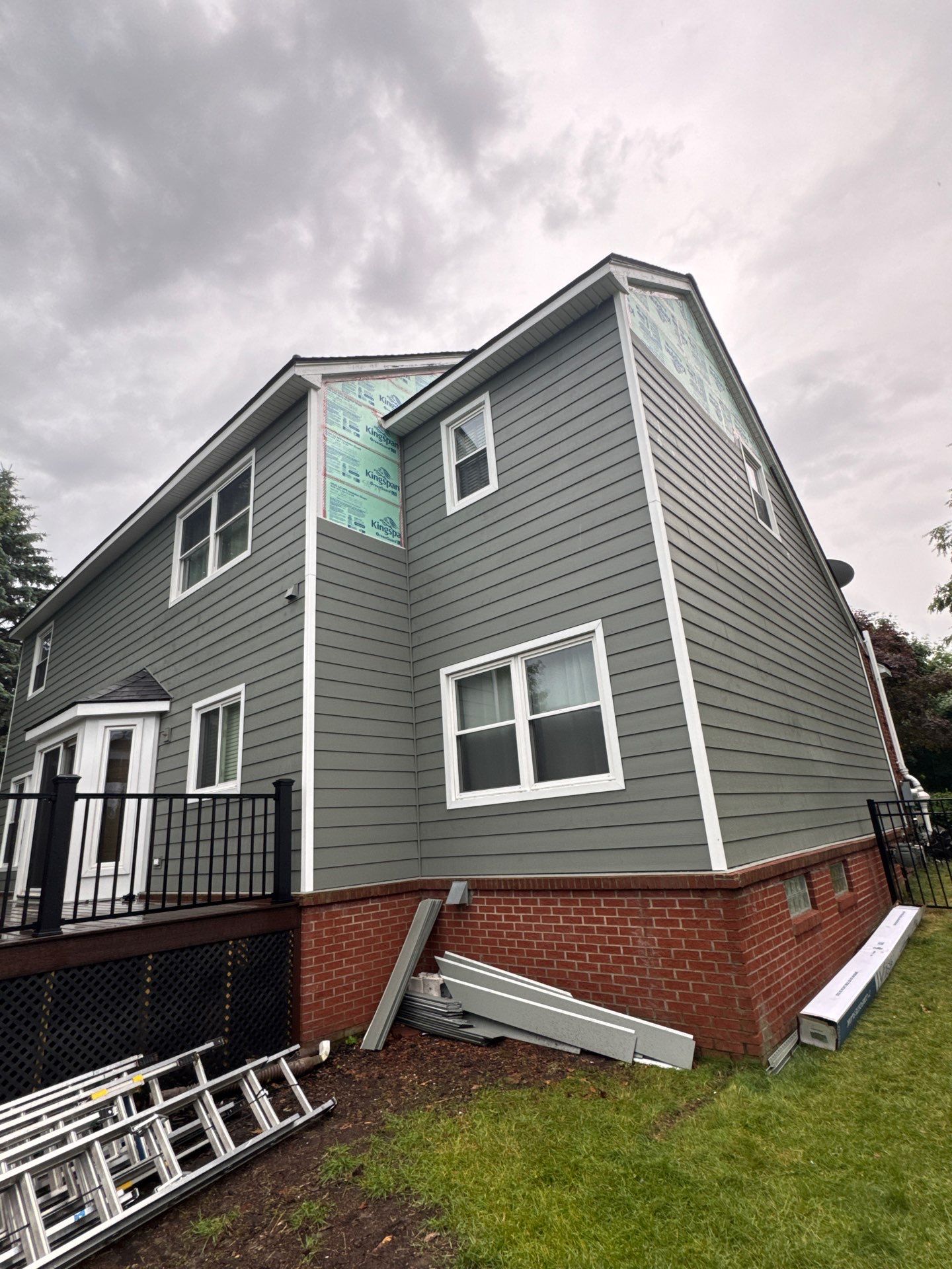 Siding Replacement using Ascend by 180 Contractors