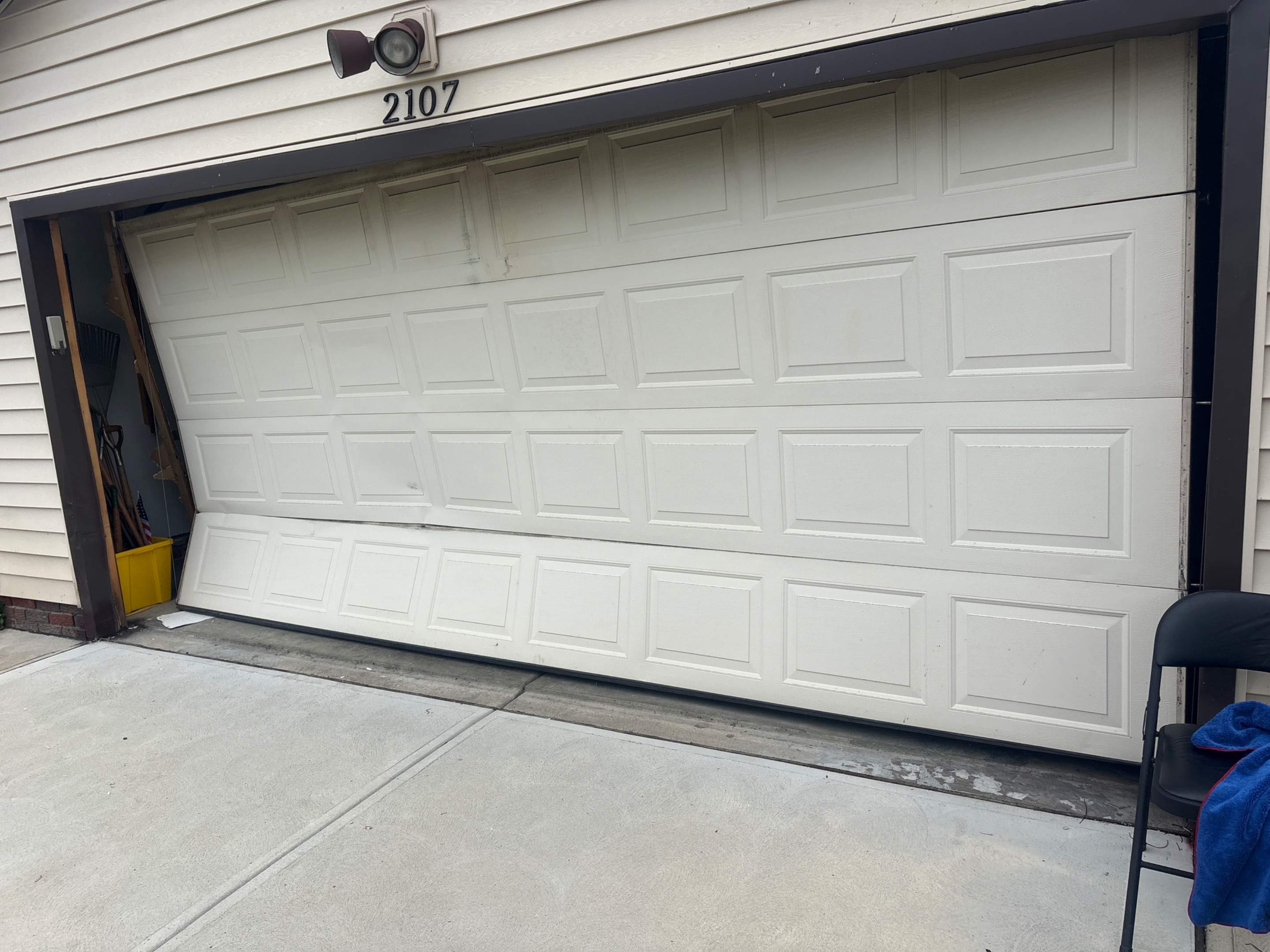Garage Door Off Track Repair in Euclid OH by Ohio Garage Door Repair
