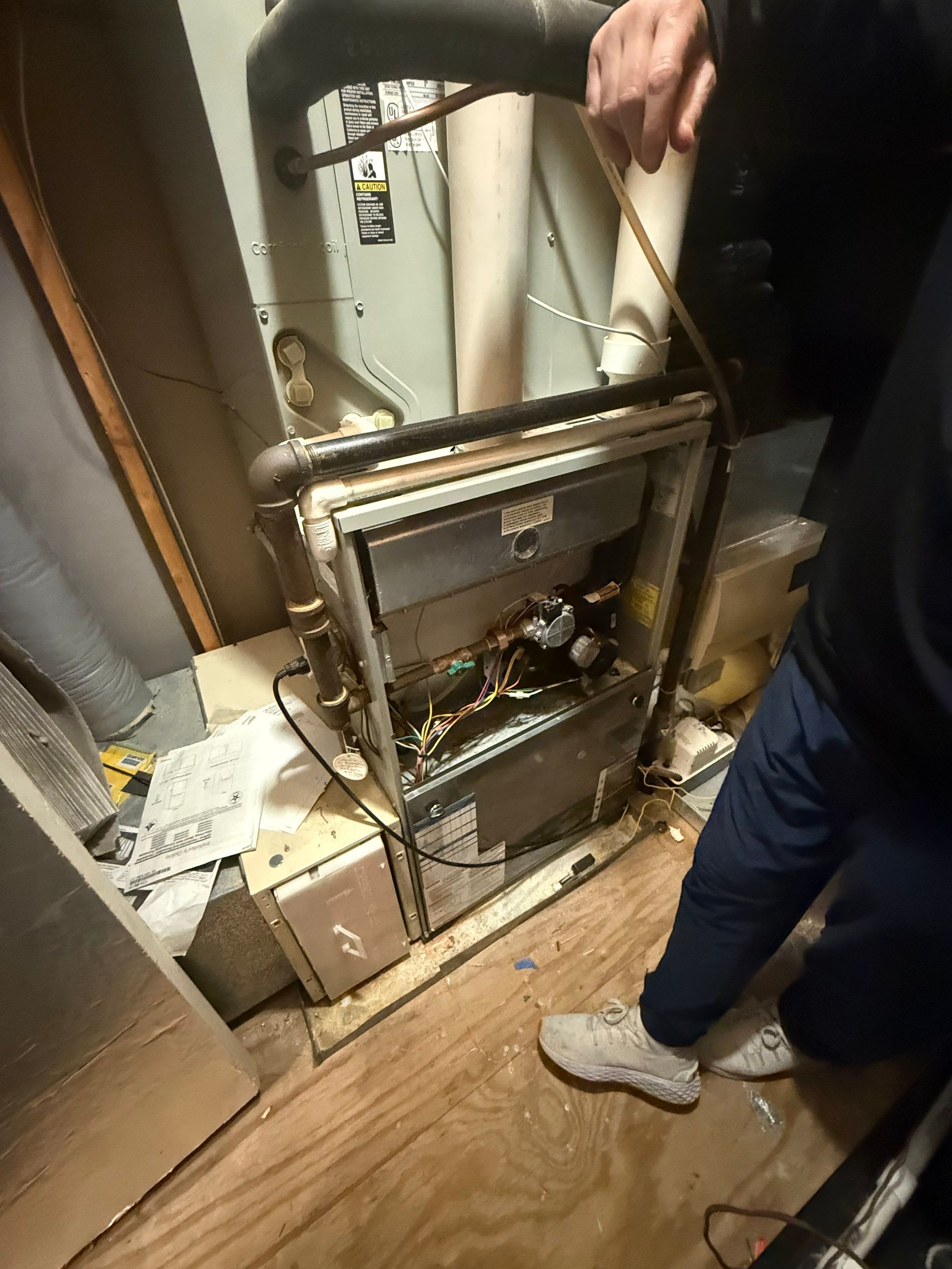 No-Heat Repair & Propane Furnace Installation — Marblehead, MA.  by FAGONE MECHANICAL