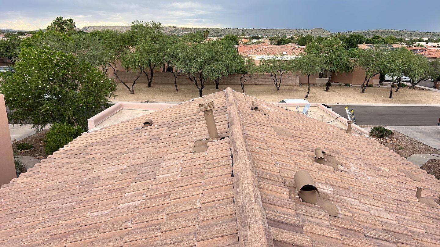 Desert Sand Concrete Tile by Reimagine Roofing