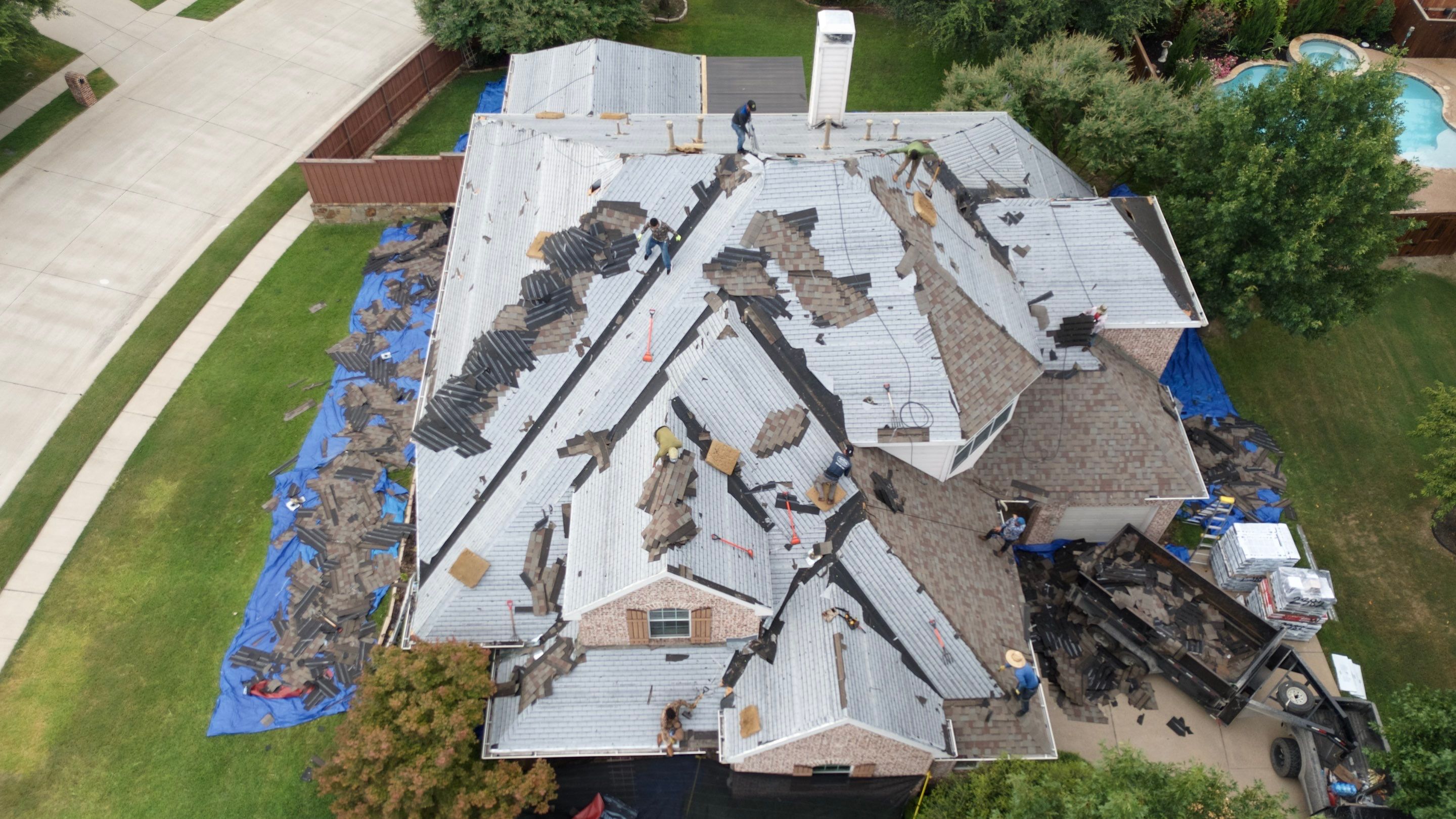 Residential Roofing Installation using IKO Nordic Class 4 by Becker Roofing and Exteriors