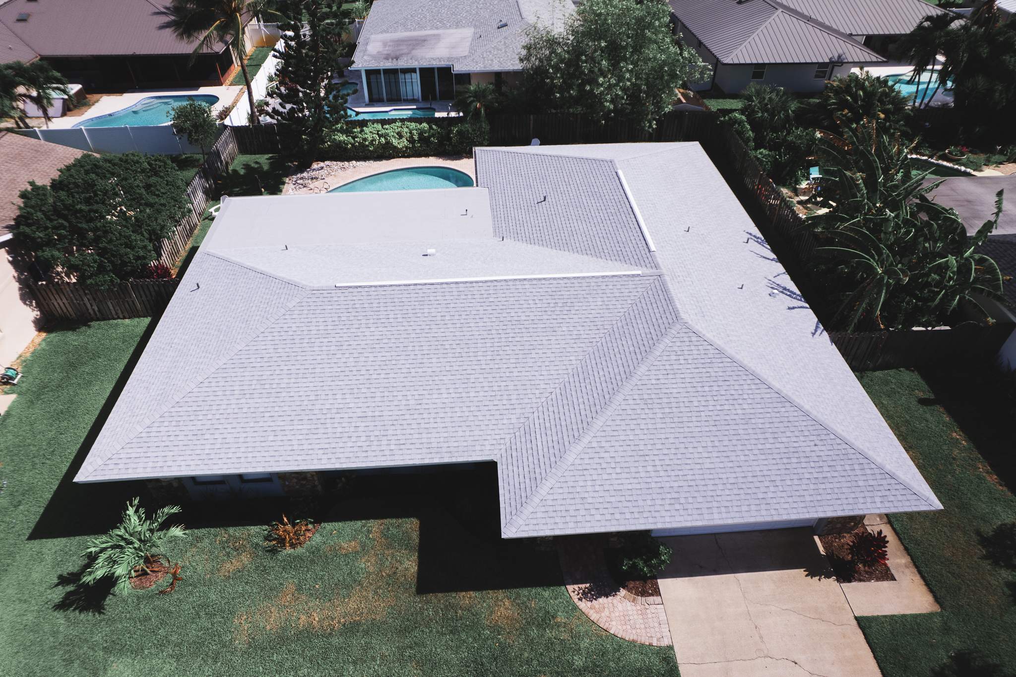 Satellite Beach Residential Roof Replacement With Architectural Shingles by Wiedmann Construction & Roofing