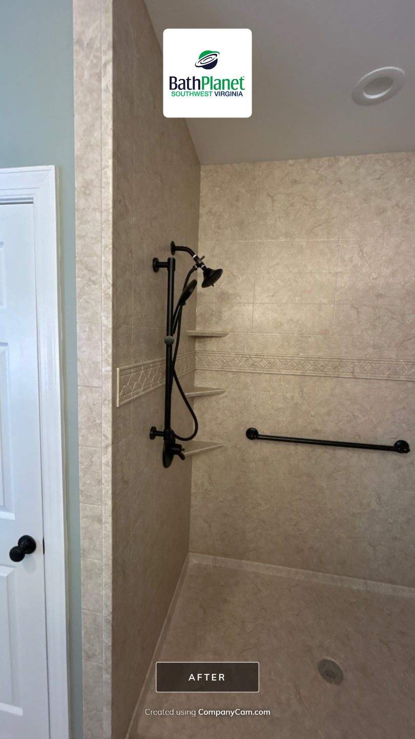 Shower Upgrade by BathPlanet SW Virginia
