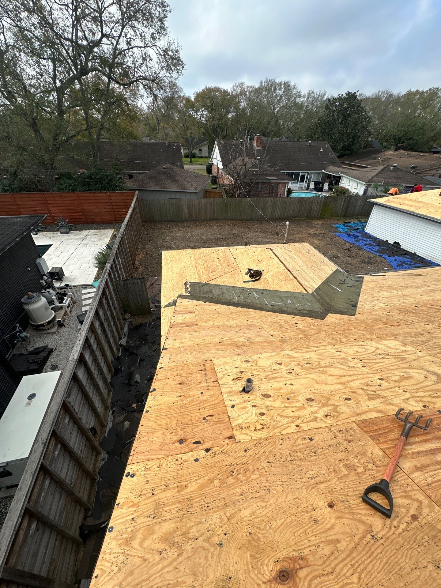Roof Replacement in Meyerland Area, Houston TX by Roof Repair Company