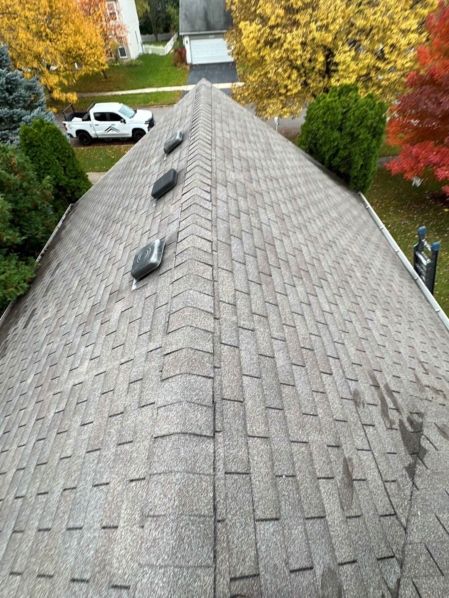Residential Roofing Installation using Malarkey Roofing by Perfect Exteriors Inc. 