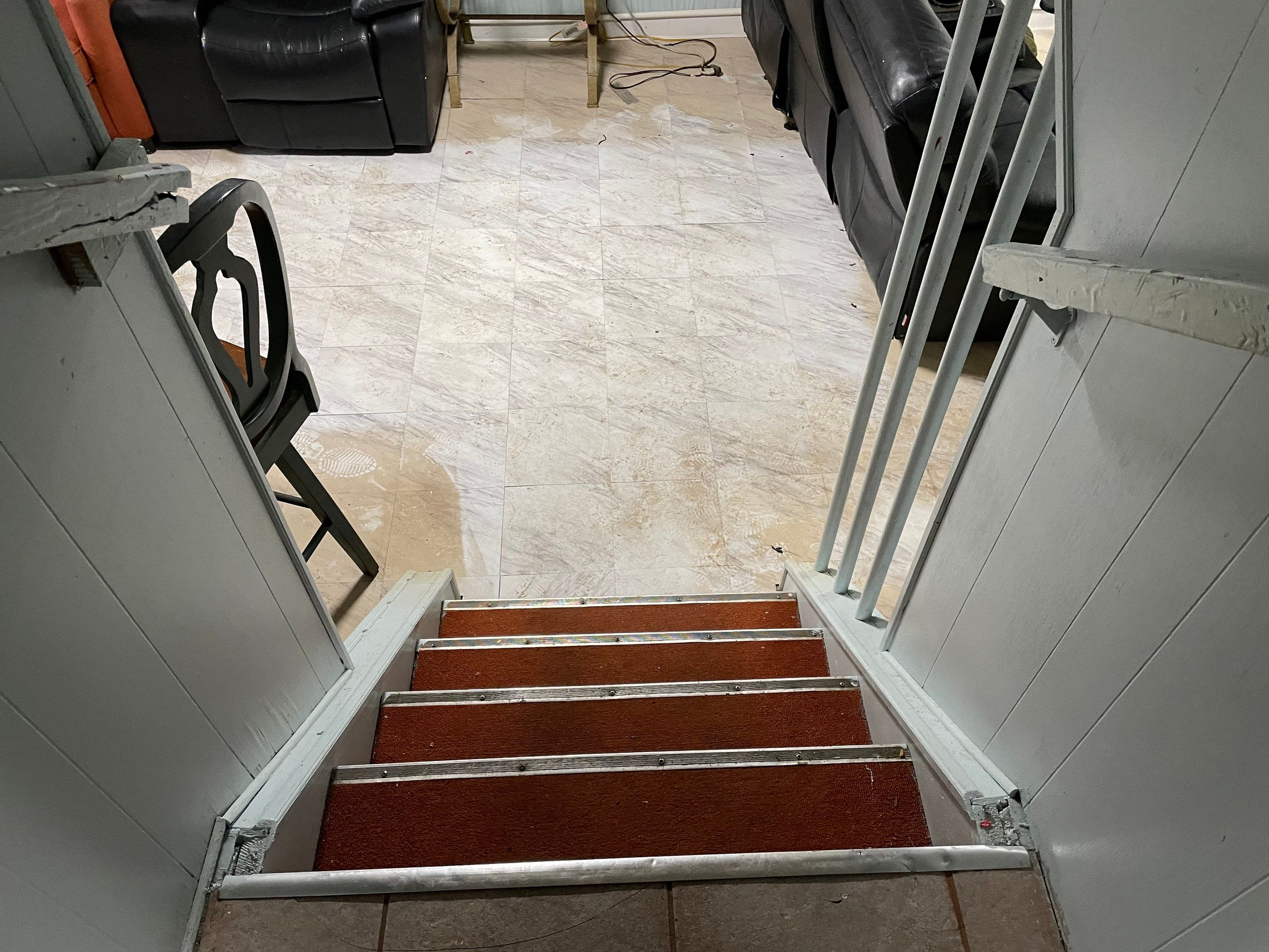 Basement Remodel using Tile by Home Concepts Construction