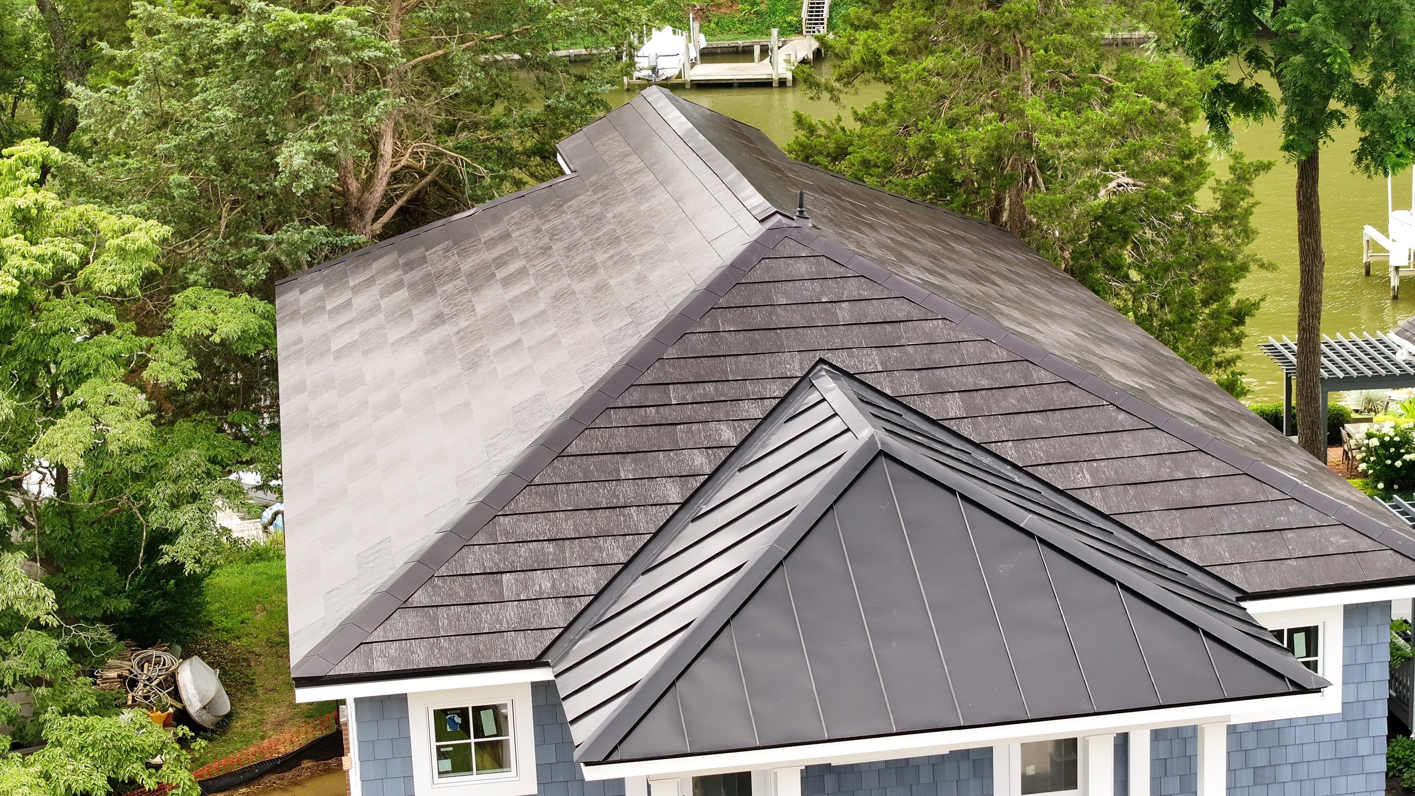 Tesla Solar Roof & Powerwall in Annapolis MD by American Home Contractors