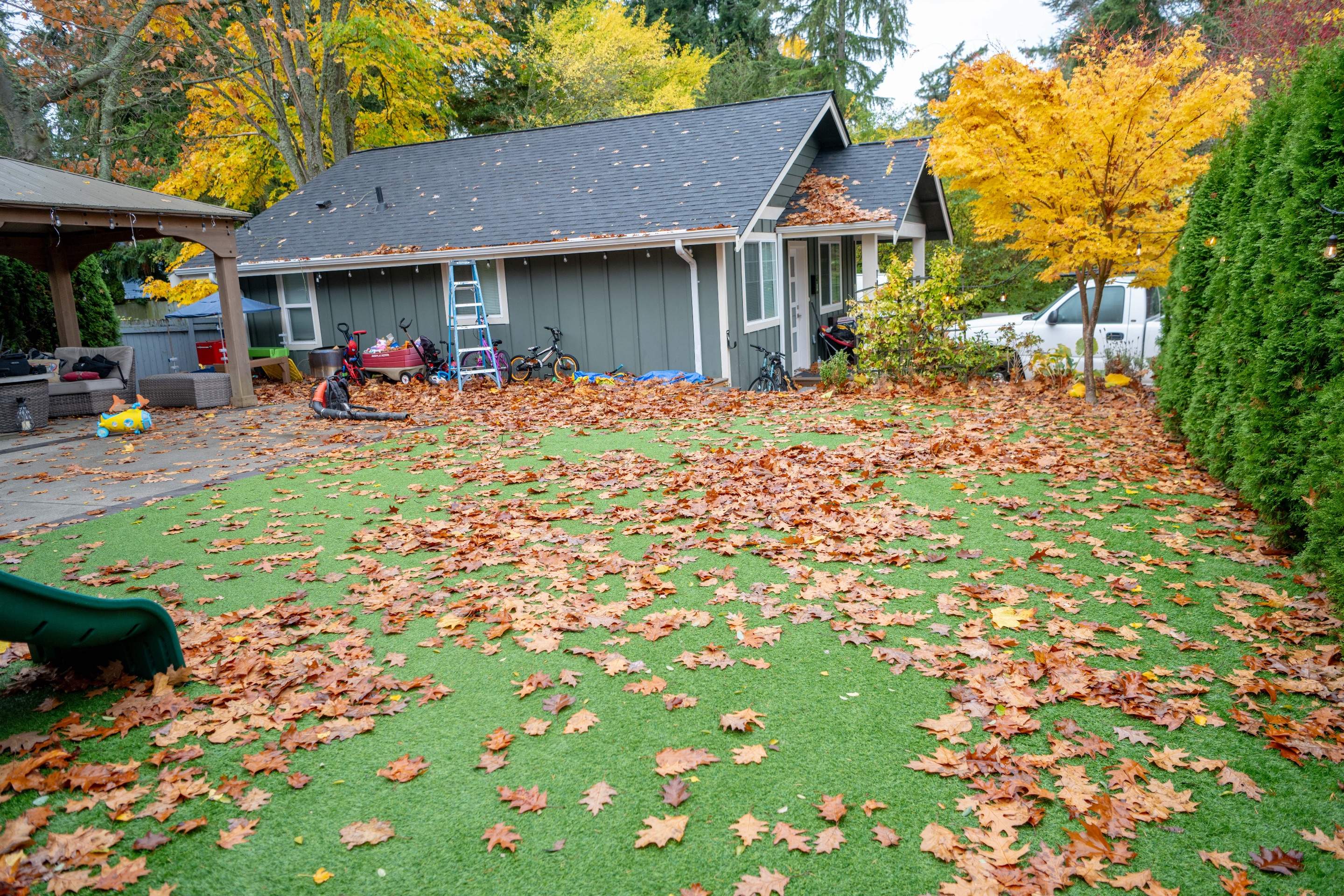 Fall and Spring Cleaning by Jireh Asphalt & Concrete Inc 