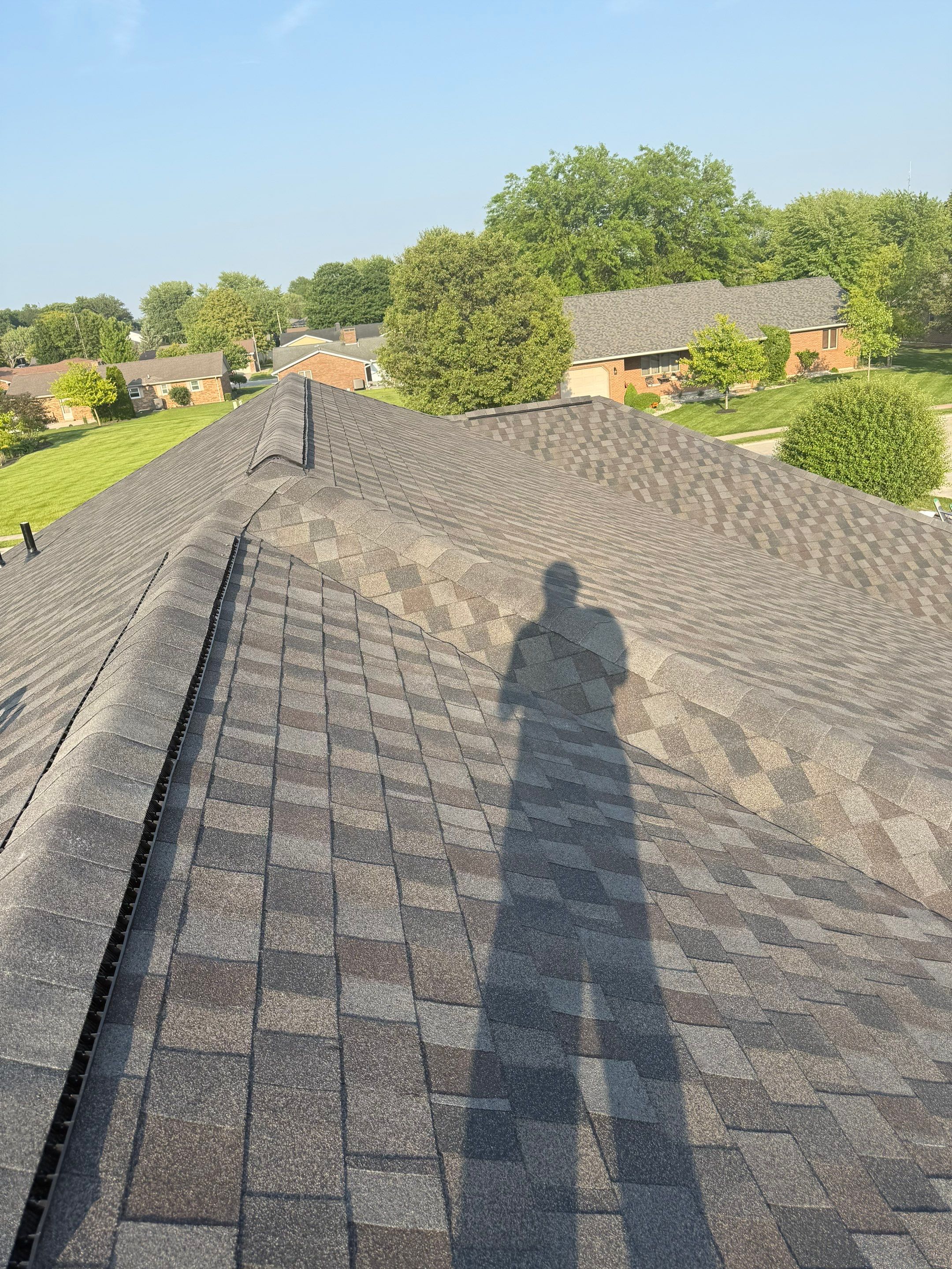 Residential Roofing Installation using GAF Timberline HDZ Appalachian Sky by Nitro Roofing and Construction