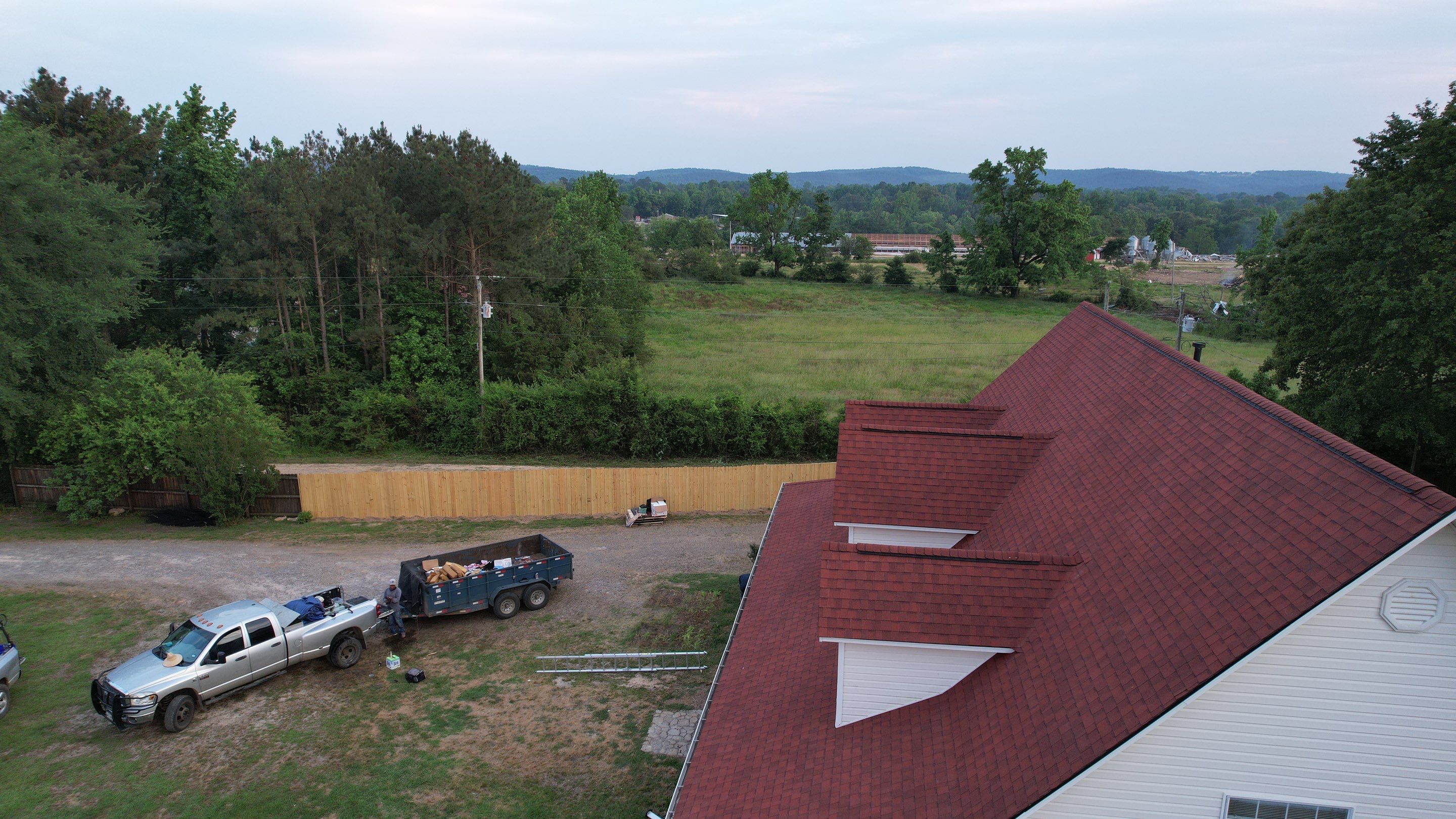 Residential Roofing Installation using GAF Timberline HDZ by Hostetler Roofing