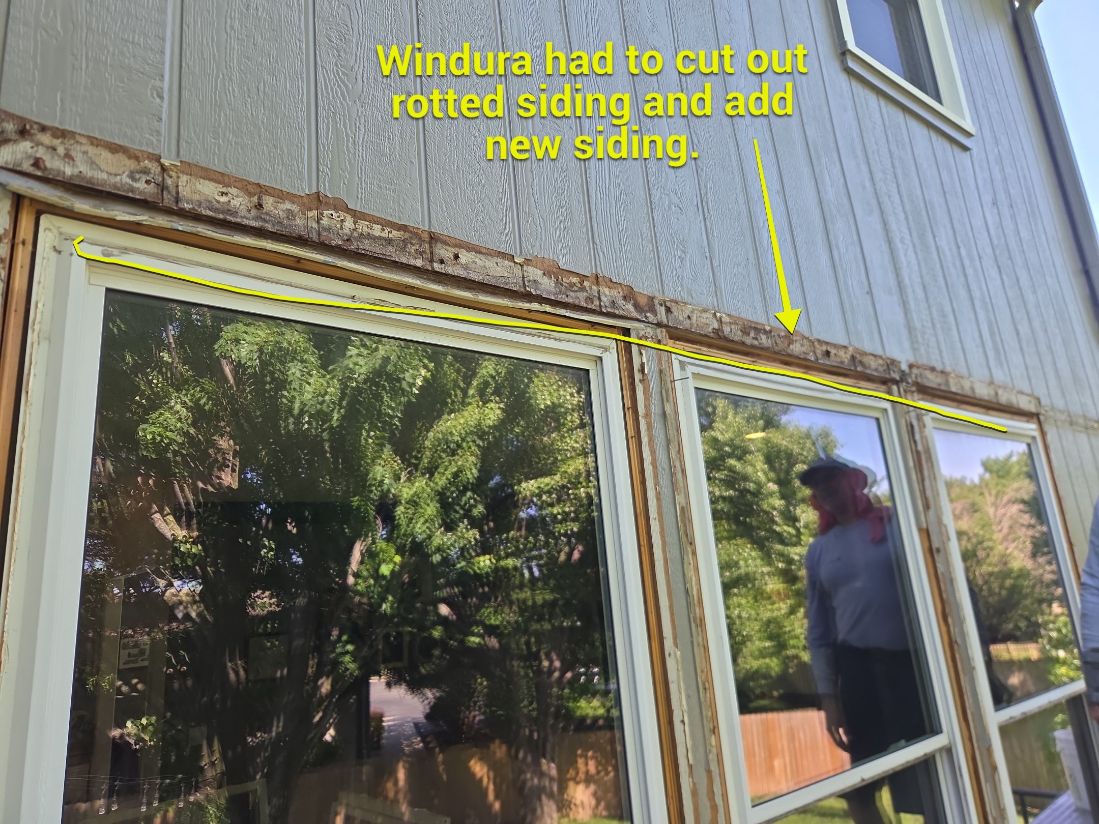 Wrapped Window Trim - YUCK! by WINDURA