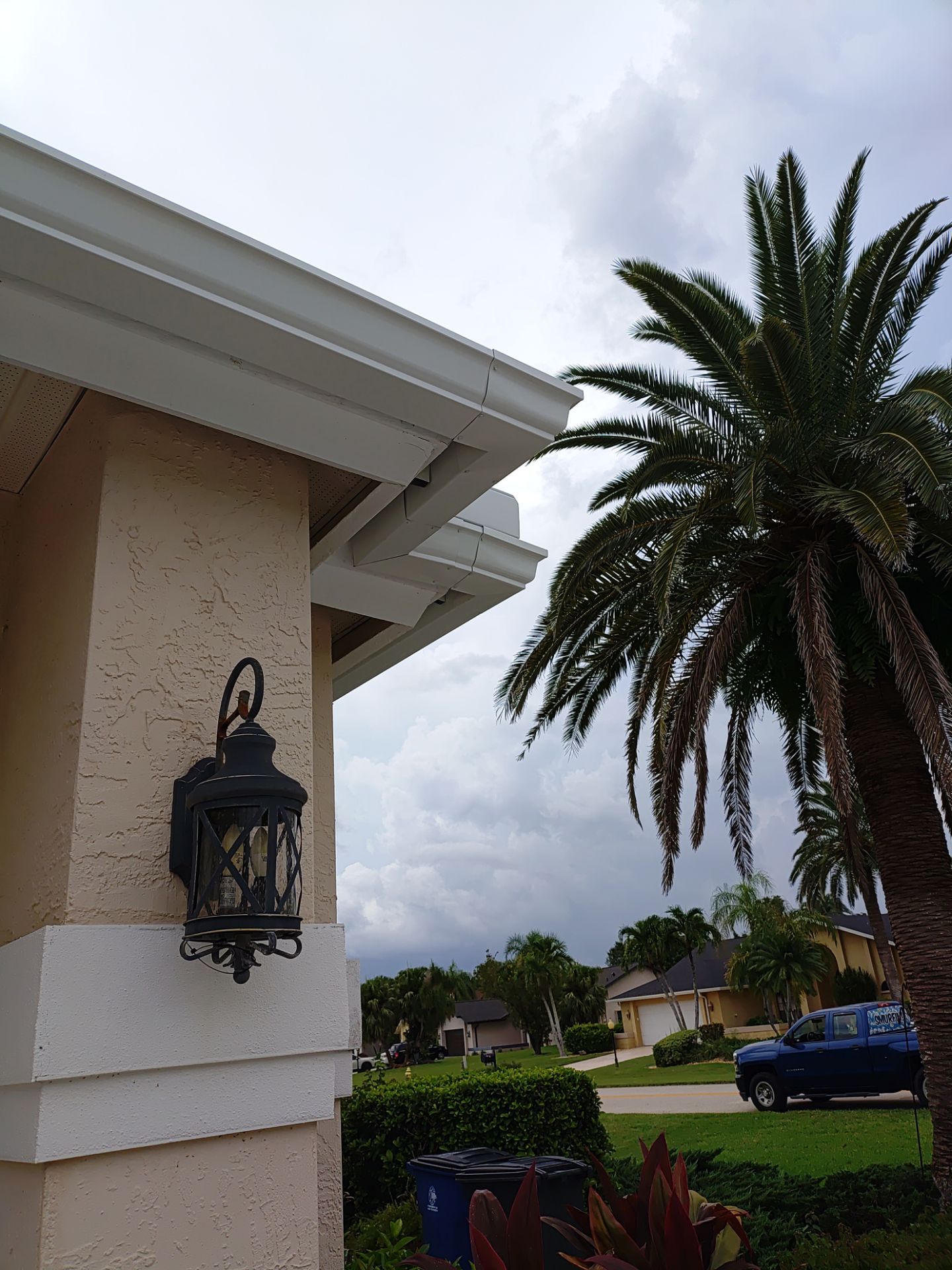 Splash Guard System Installation in Fort Myers FL by Gutter Professor by Gutter Professors