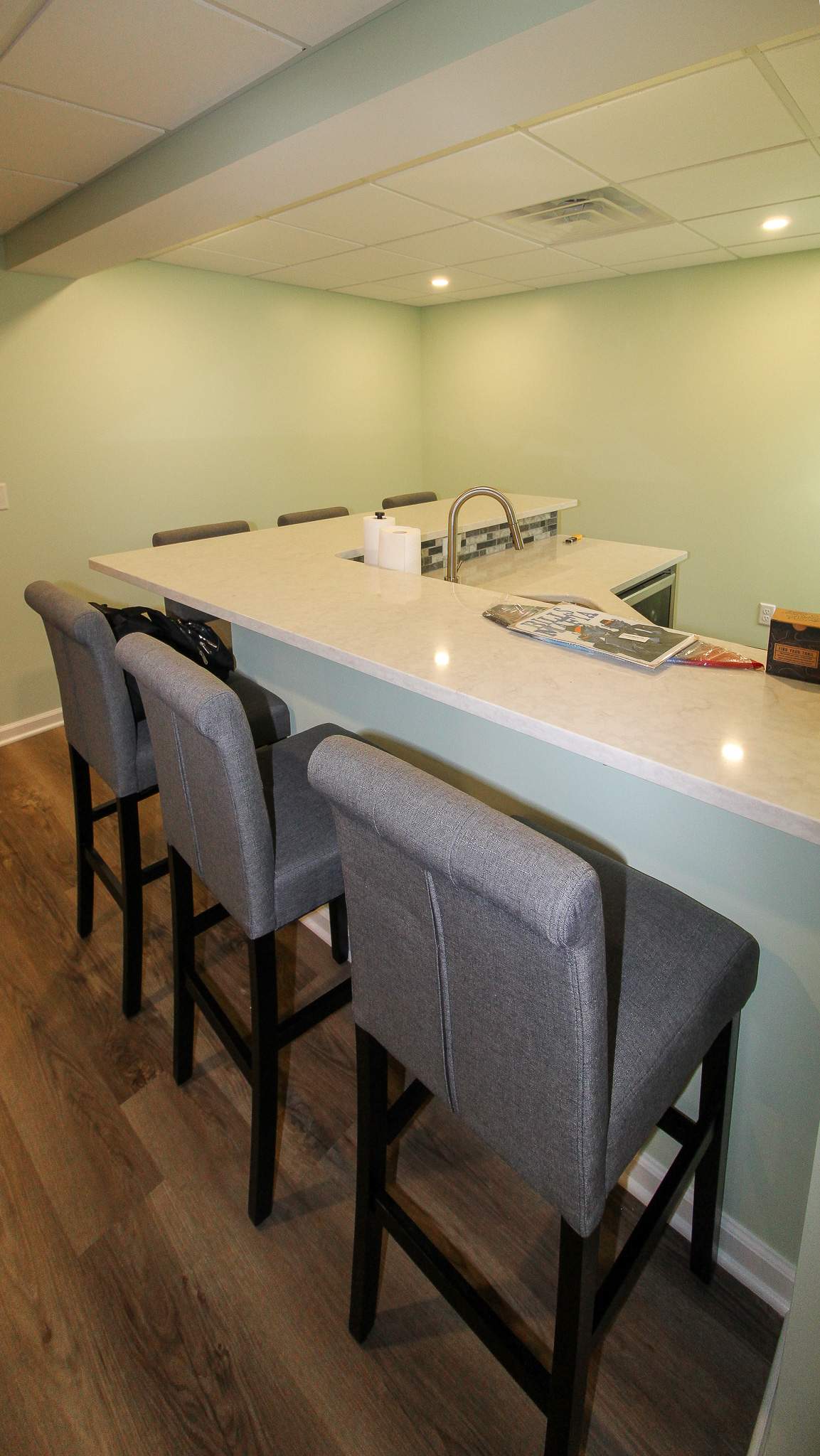 Basement and Bathroom Remodel by Ivy Lea Construction