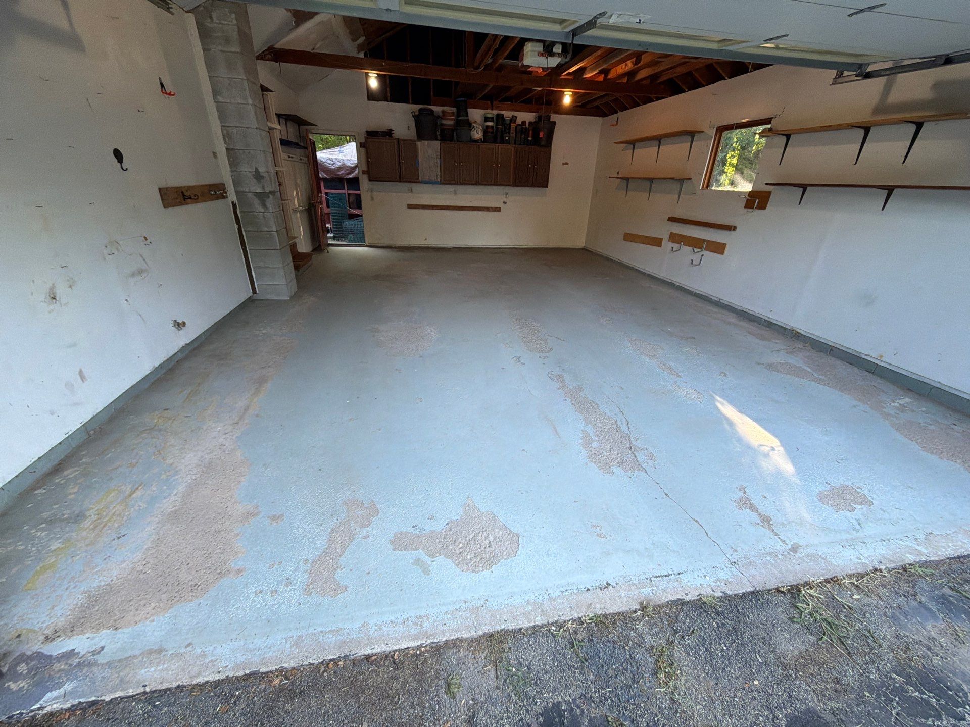 Vintage Goldmine Garage Coating by NG Masonry & Construction LLC
