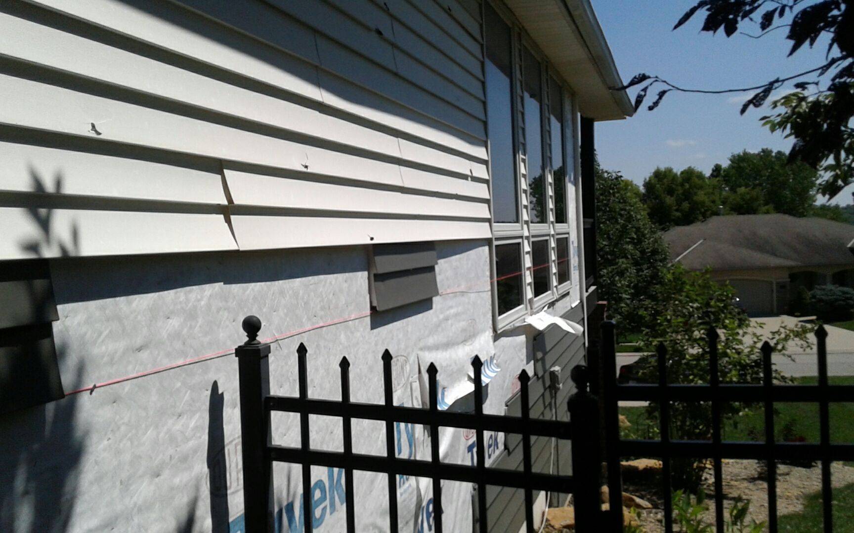 ROOF SIDING GUTTER REPLACEMENT after major Stom  using Owens Corning Duration and Alside Prodigy Siding by Gorilla Exteriors Contracting, LLC