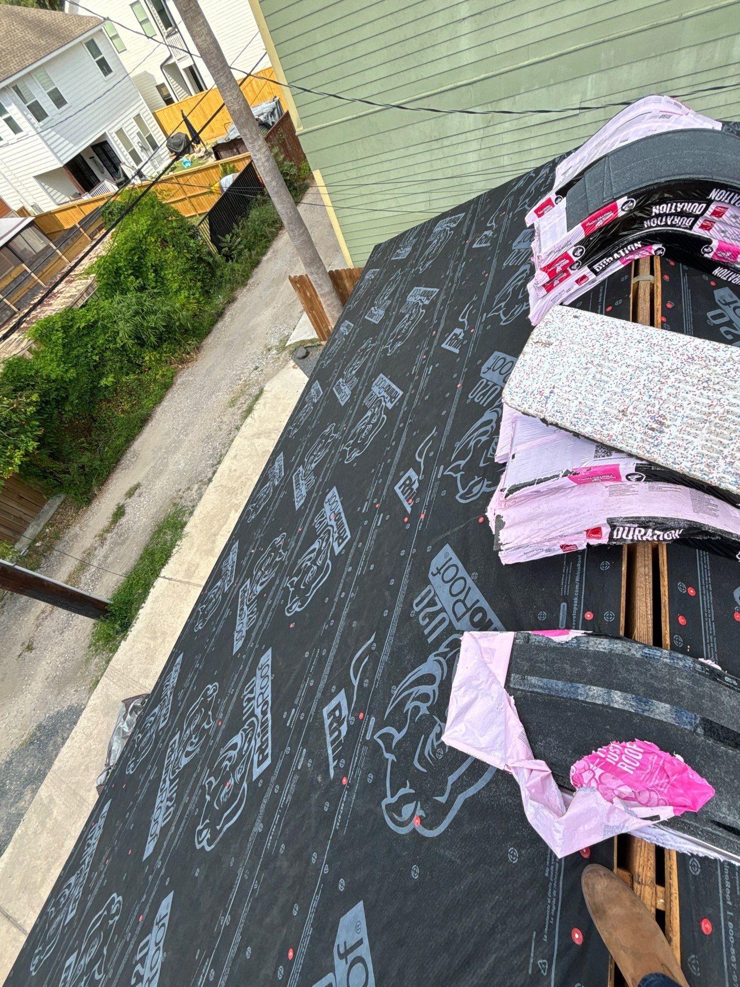 Residential Roofing Repair using Owen's Corning Duration (Lifetime) Shingles by Roof Repair Services LLC
