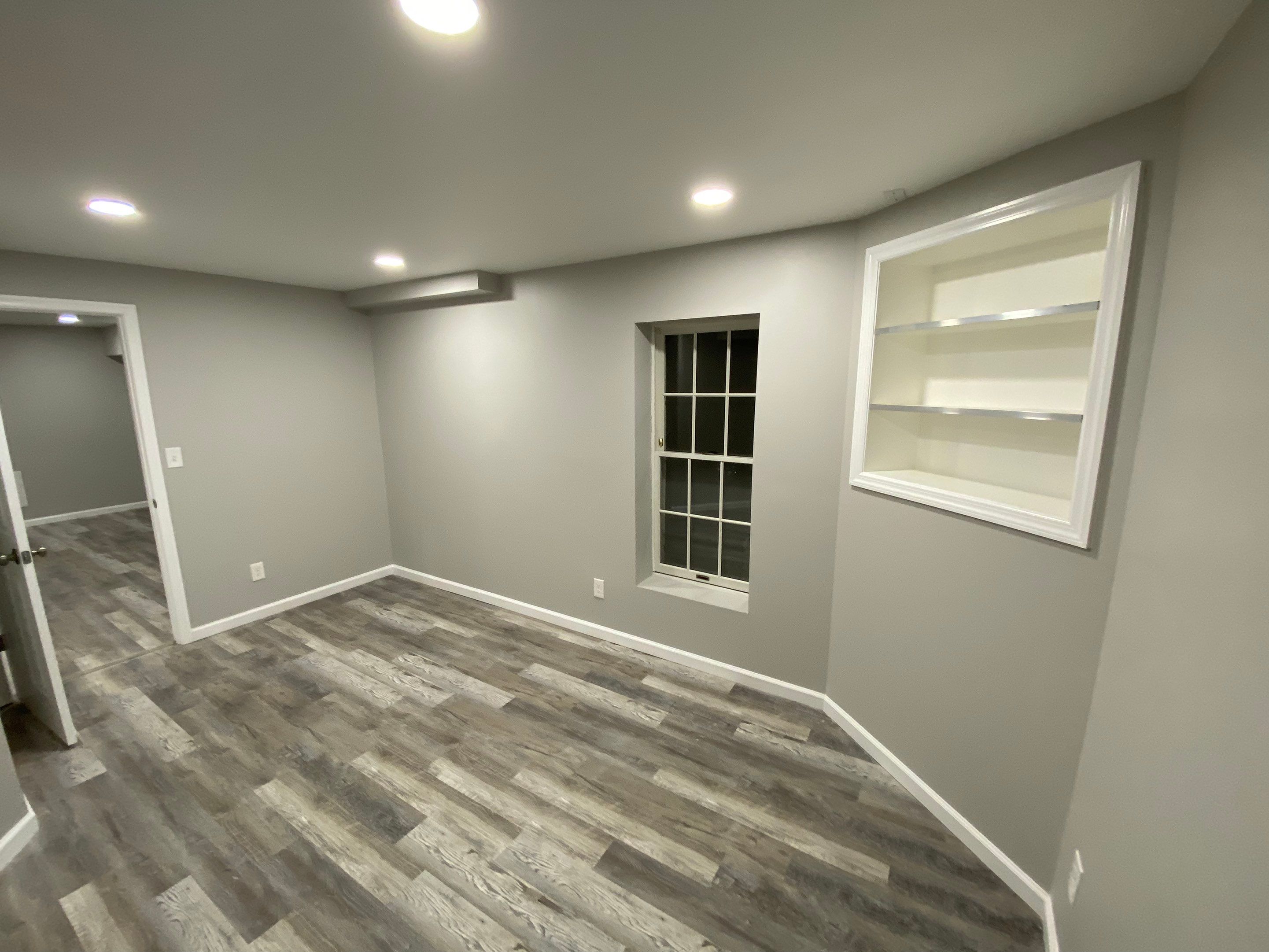 Complete Basement Buildout by The Smet Companies, LLC