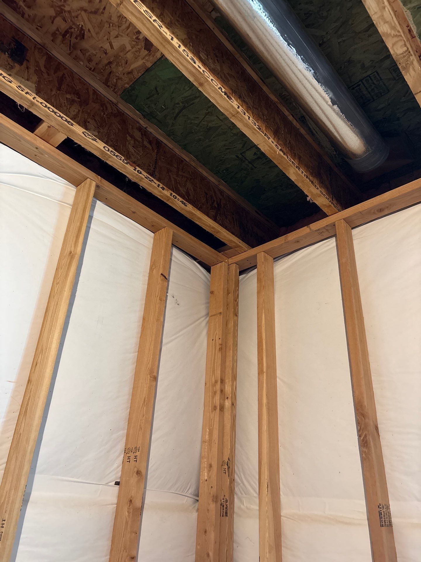 Basement Egress Window and Interior Wall Framing in Wellington by CompanyCam Sales Demo