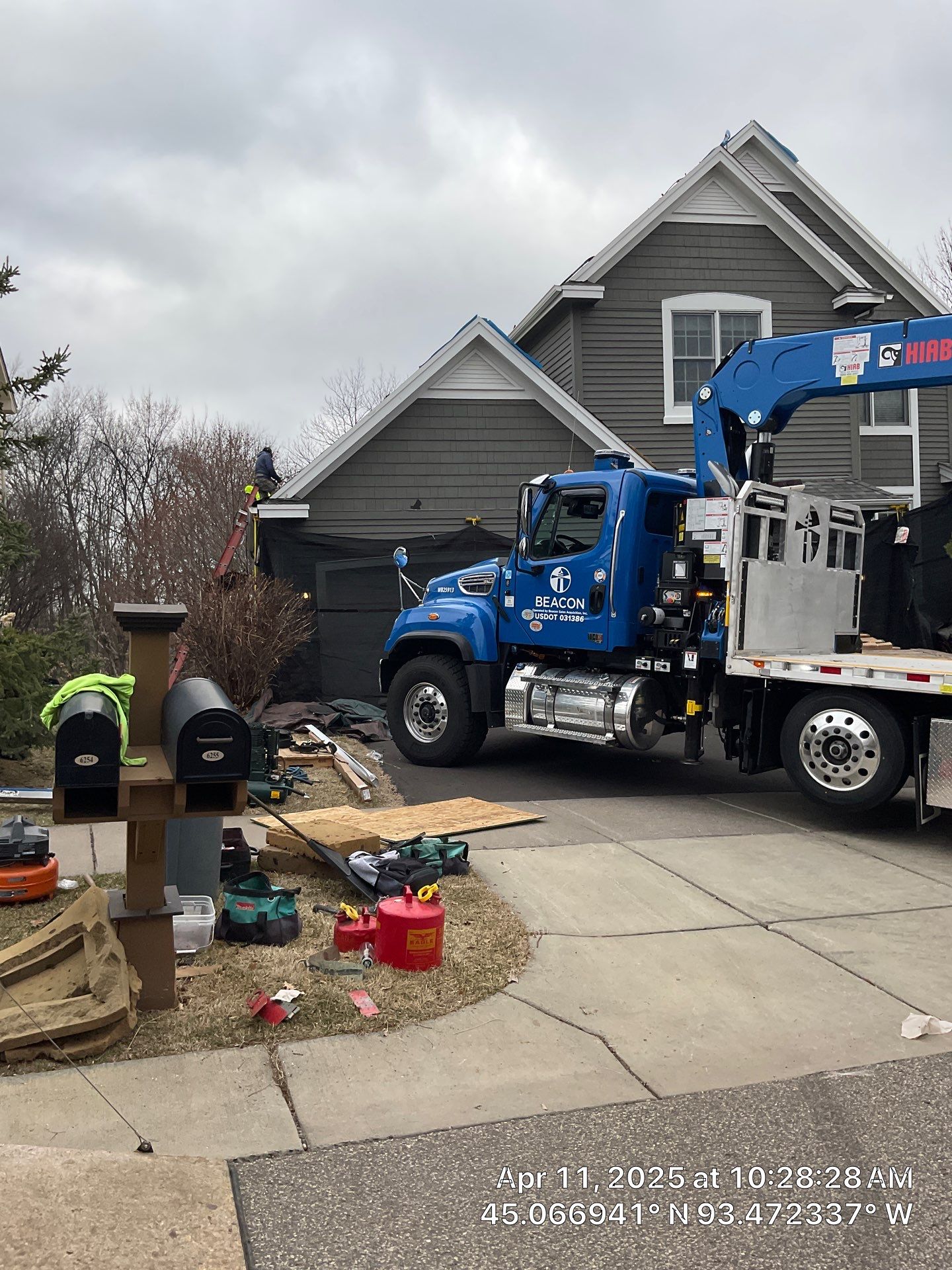 Roof Project in Maple Grove by Frontline Roofing & Restoration