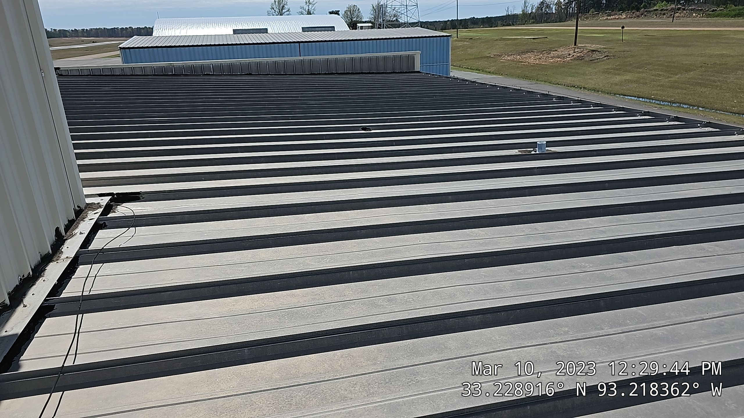 Magnolia Airport Terminal by Hostetler Roofing