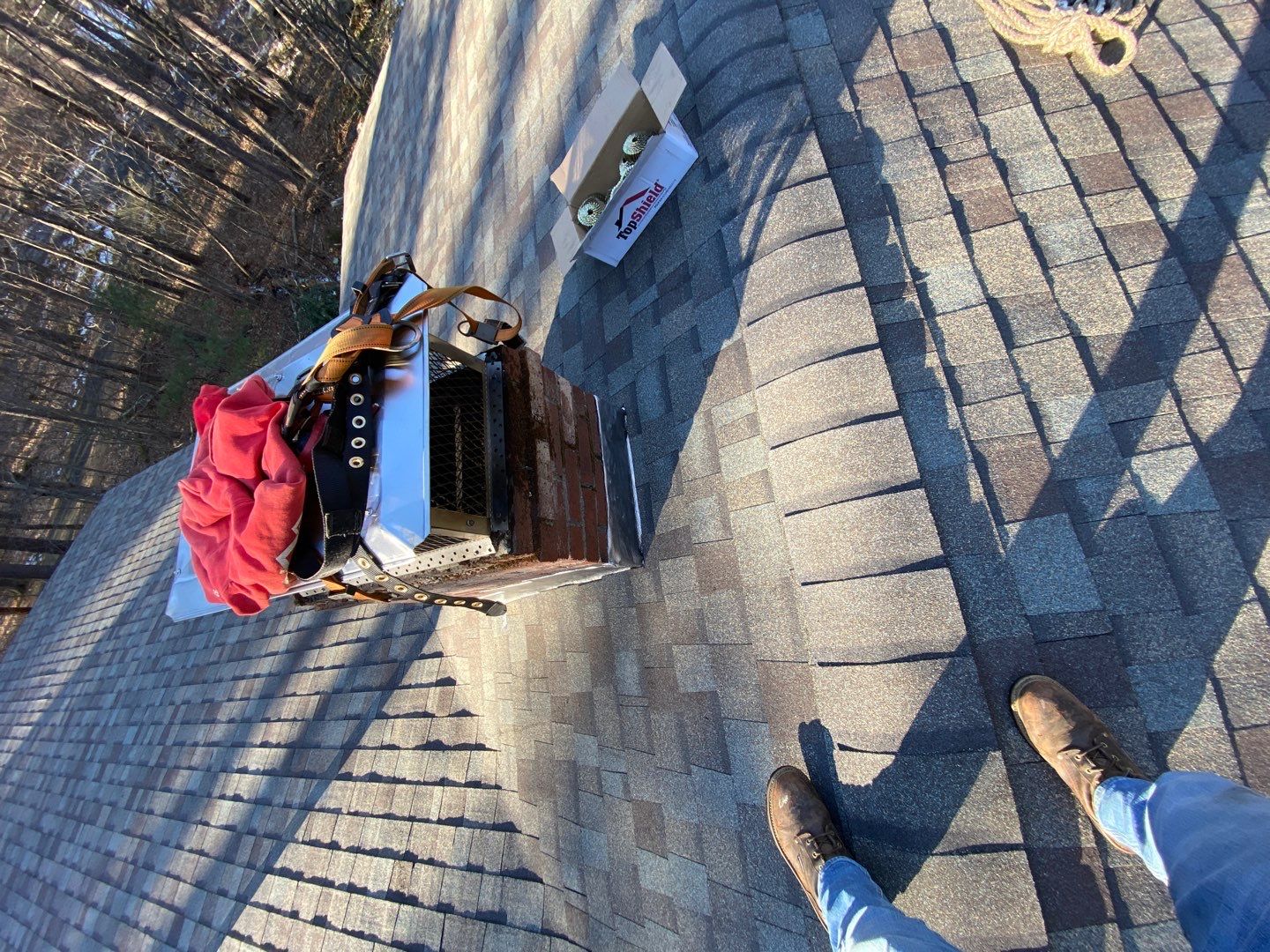 Residential Roofing Installation using Owens Corning TruDefinition by Sensible Home Solutions