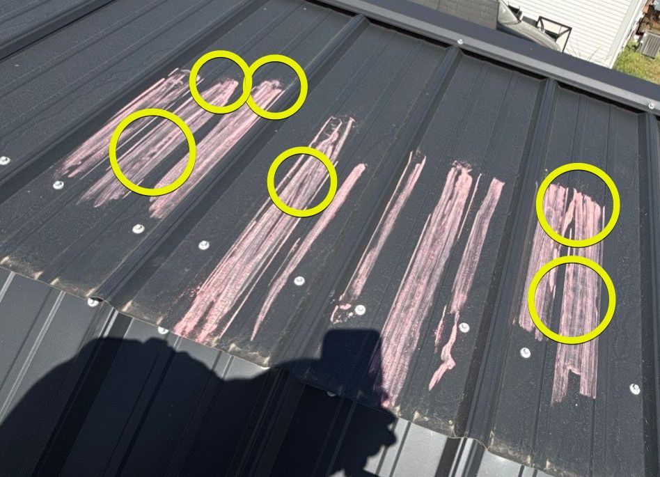 Roof replacement by hail damage by Just Brilliant Restoration JBR