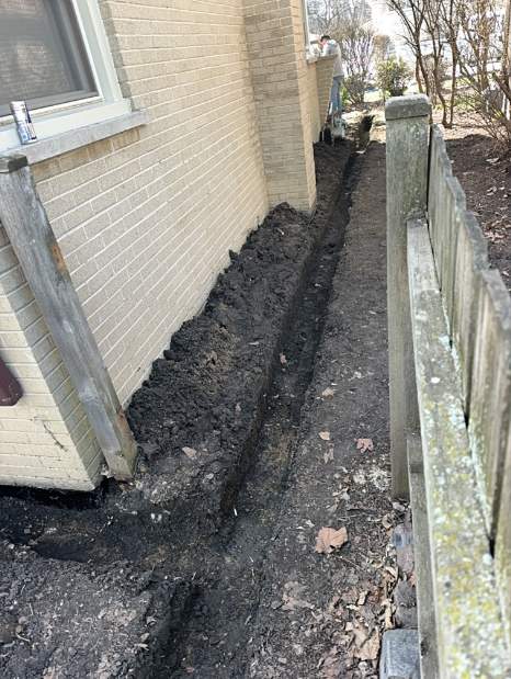 Ross Williams Drainage and Brick repair project by A&N