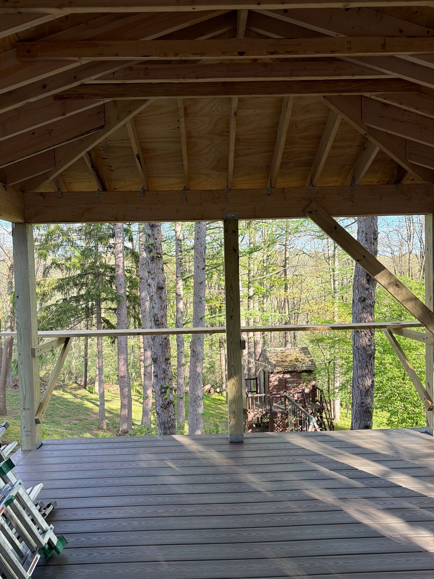 New Deck With a Screened In Porch In Mendham, New Jersey by deck guardian