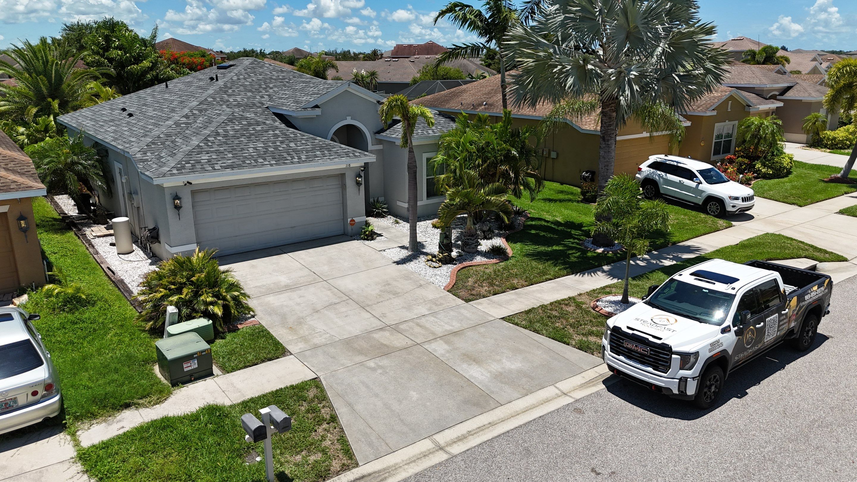 Roof Replacement in Ruskin FL. by Steadfast Roofing