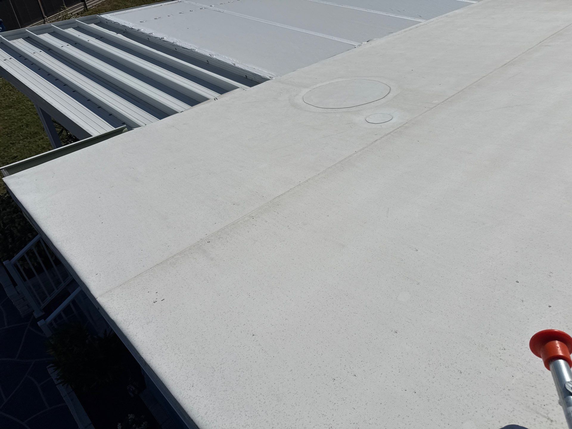 TPO Membrane Mobile Home Roof Cleaning Parrish, FL by Sunshine AquaWash