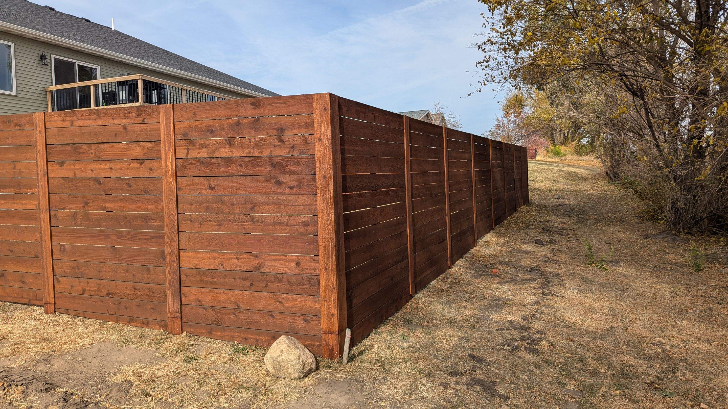 Project in Janesville by Perfect Picket Fence and Stain