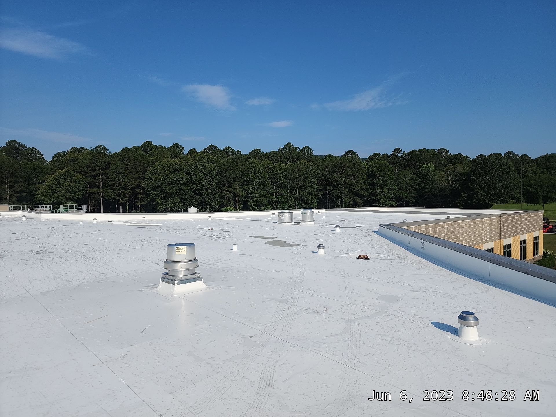 Choctaw Nation Hospital - Med Surg Building by Hostetler Roofing