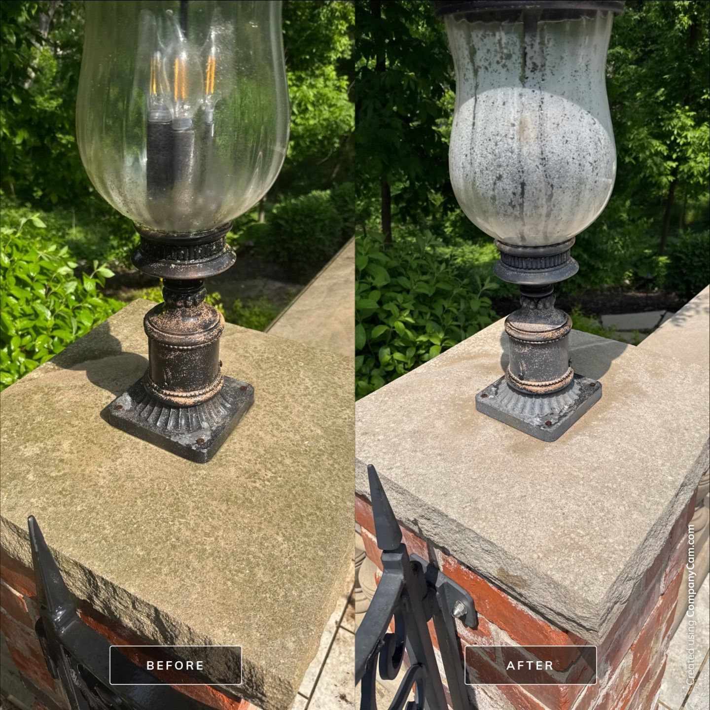 Project in Crystal Lake by Simmons Power & Soft Washing