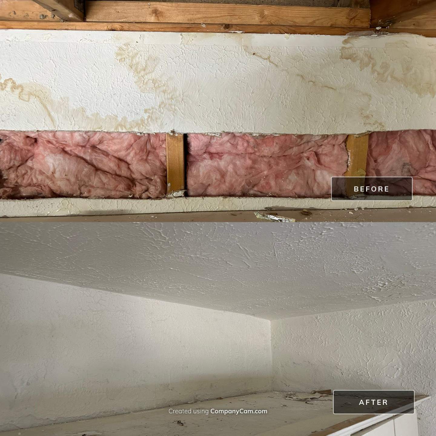 Finished Garage repair in Granger by BlueRed Restoration