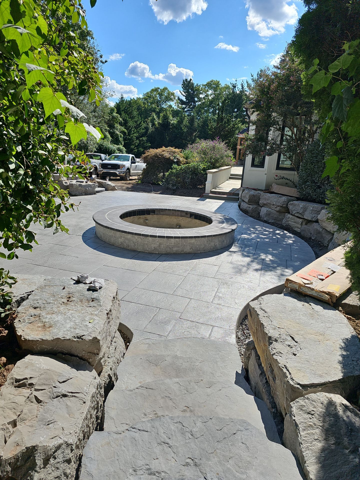Pool Deck in Gladwyne Pa by Architectural Concrete Design