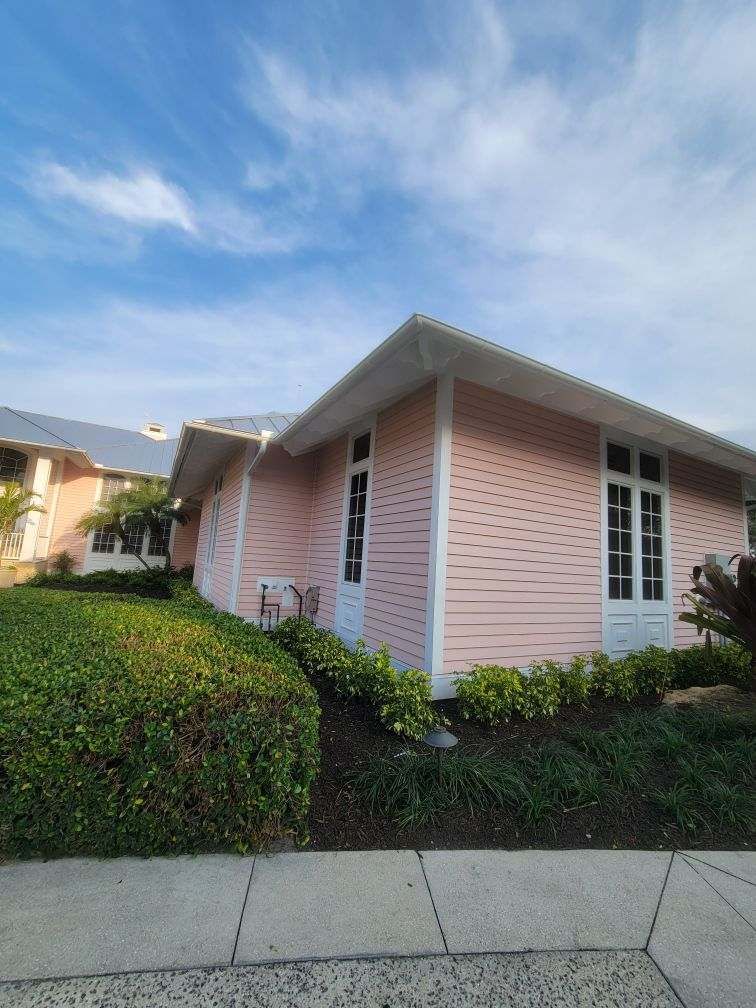 Half-Round Seamless Gutters in Boca Grande FL by Gutter Professors