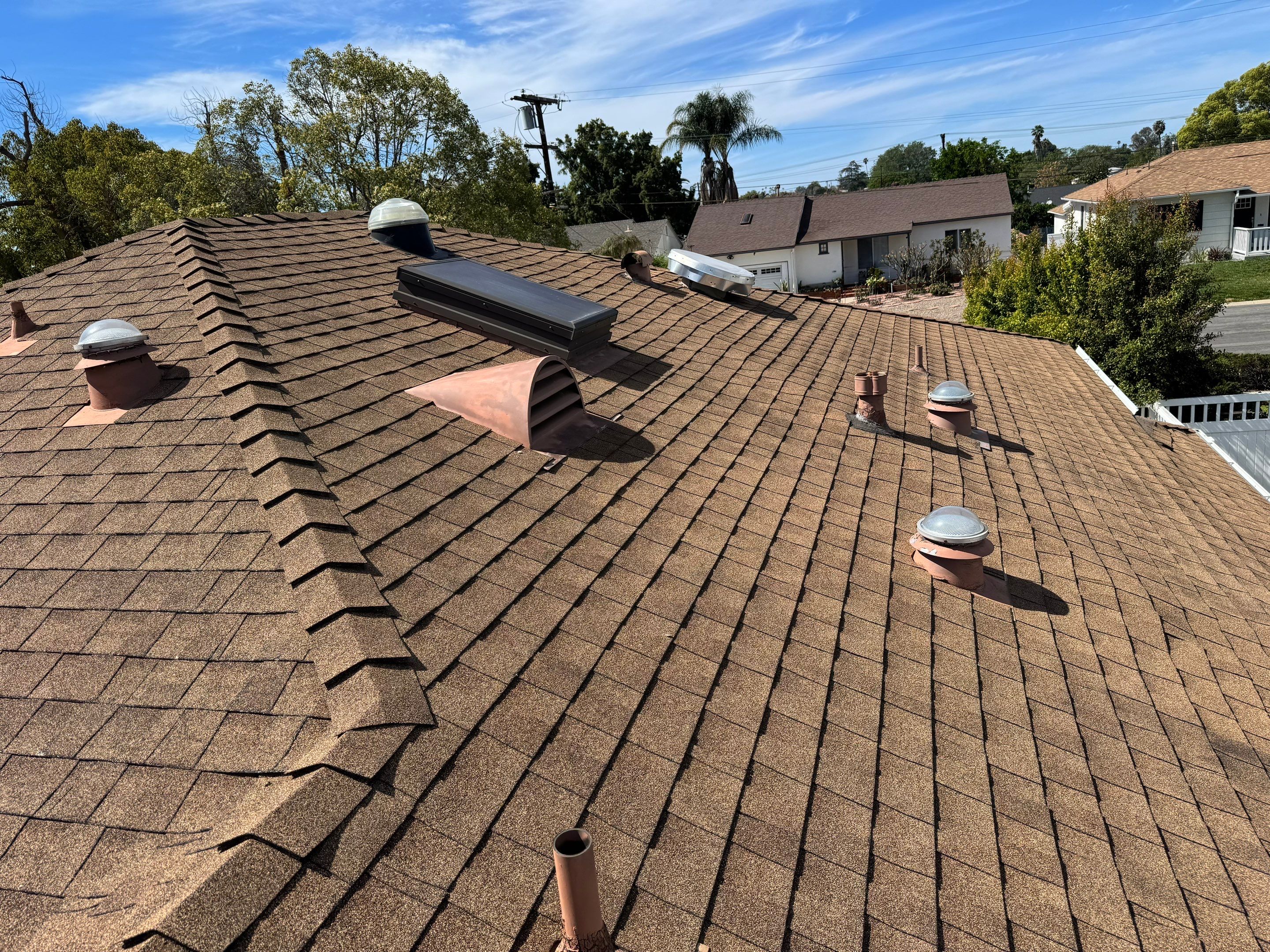 La Mesa Wood Shake Tear-Off & Roof Replacement by Zenith Roofing Services 