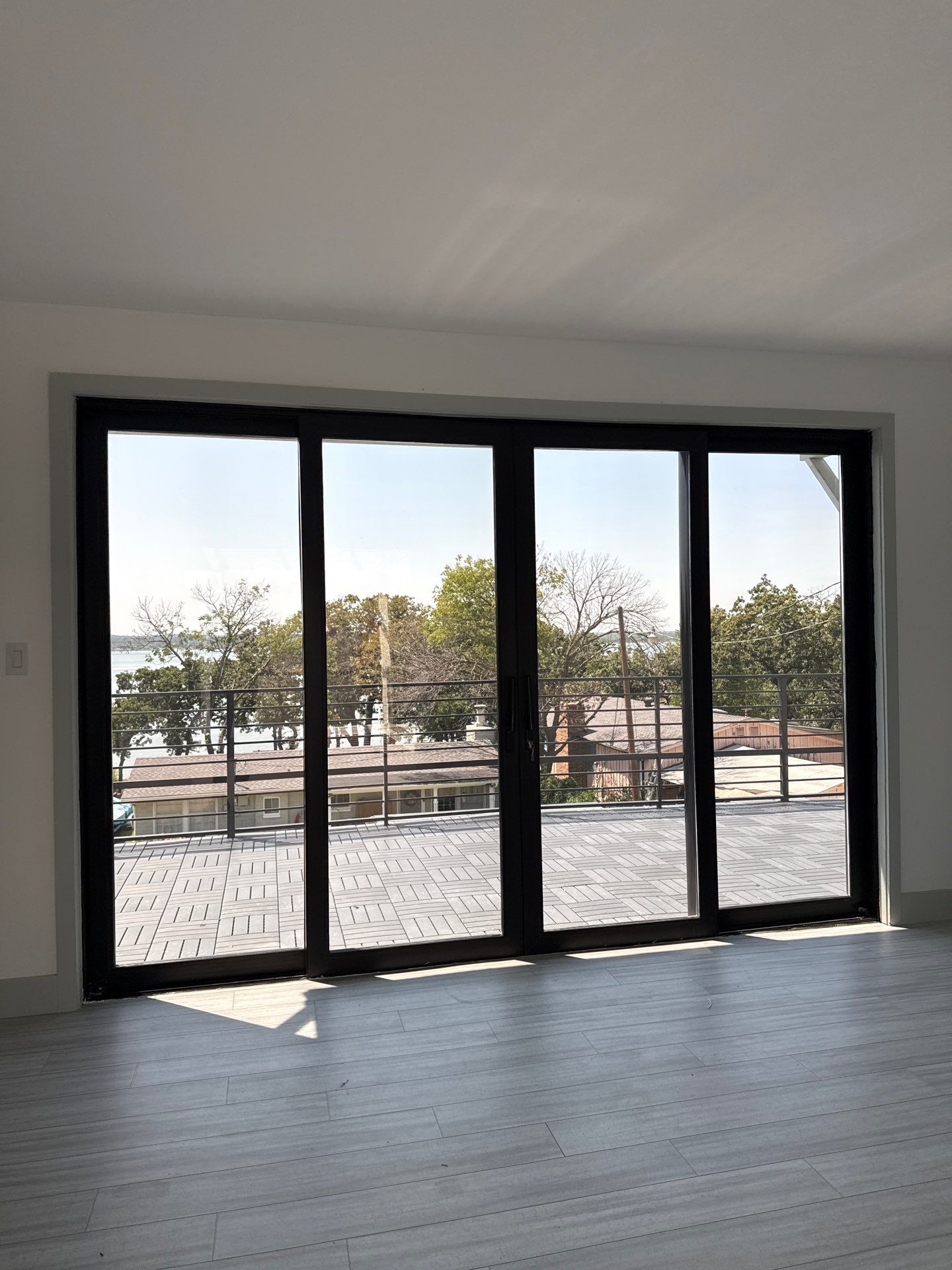 Architectural Glass Mastery: European Luxury Sliding Door & 24ft Height Window by Tibi Soli LLC