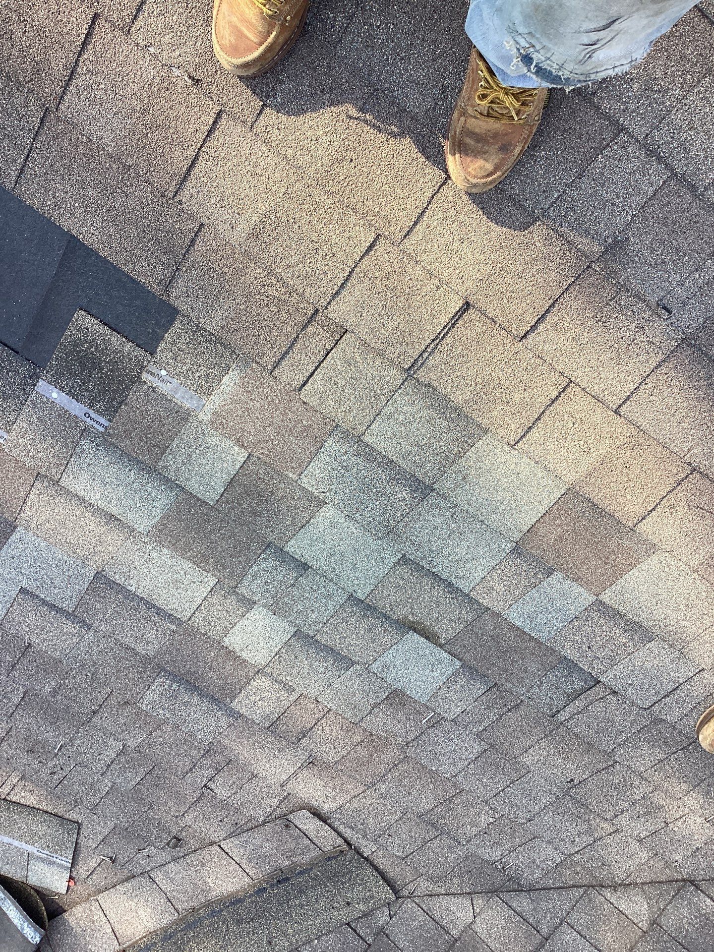 Residential Roofing Repair using Owen's Corning Duration (Lifetime) Shingles by Roof Repair Company