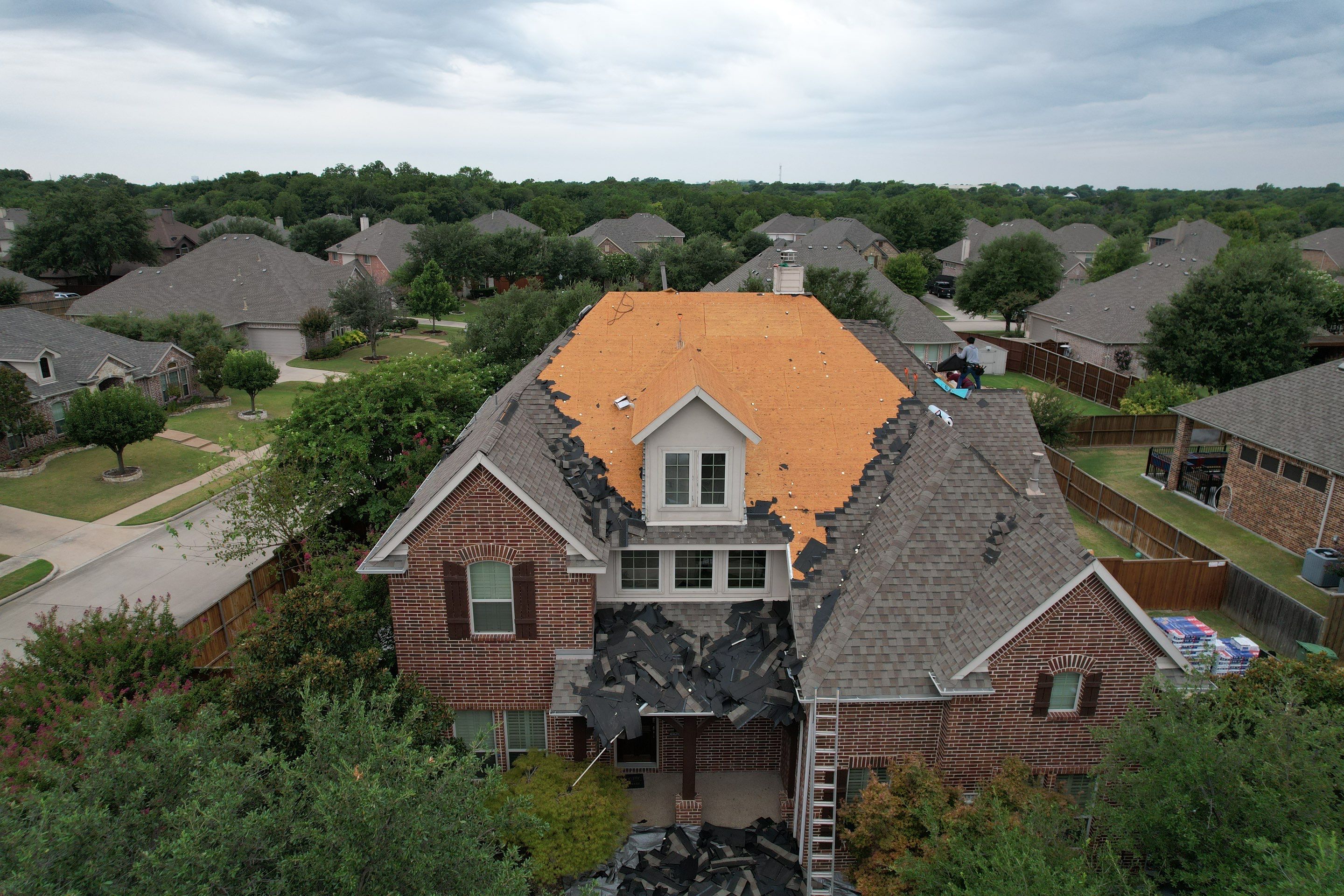 Project in Murphy by Zeus Exteriors