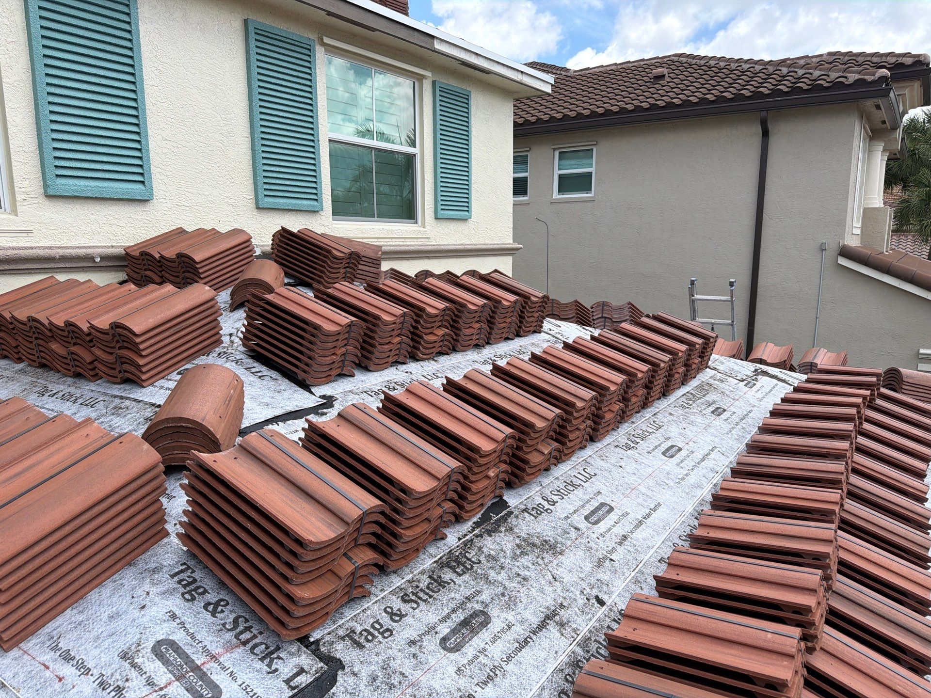 Residential Roofing Installation using Westlake Roofing Tile by BLUES BROTHERS ROOFING