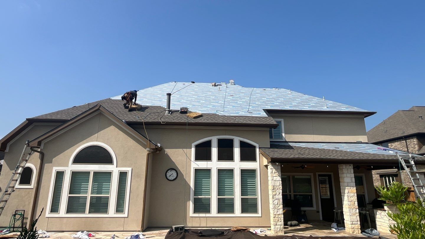 Residential Roof Replacement using GAF HDZ - Weathered Wood by Elite Roofing LLC